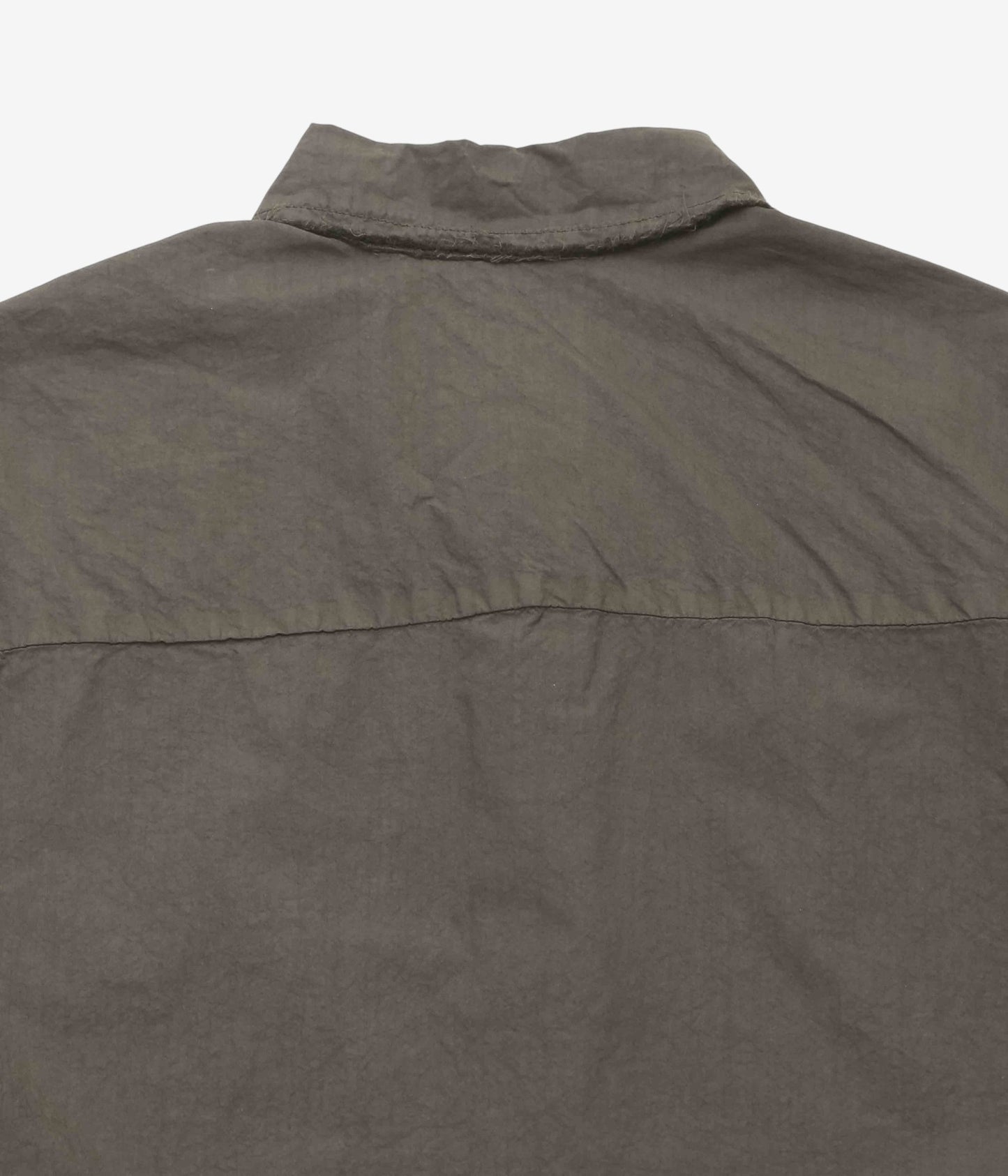 GABRIELA COLL GARMENTS ''NO.328 POPLIN OVERSIZED SHIRT'' (BROWN)