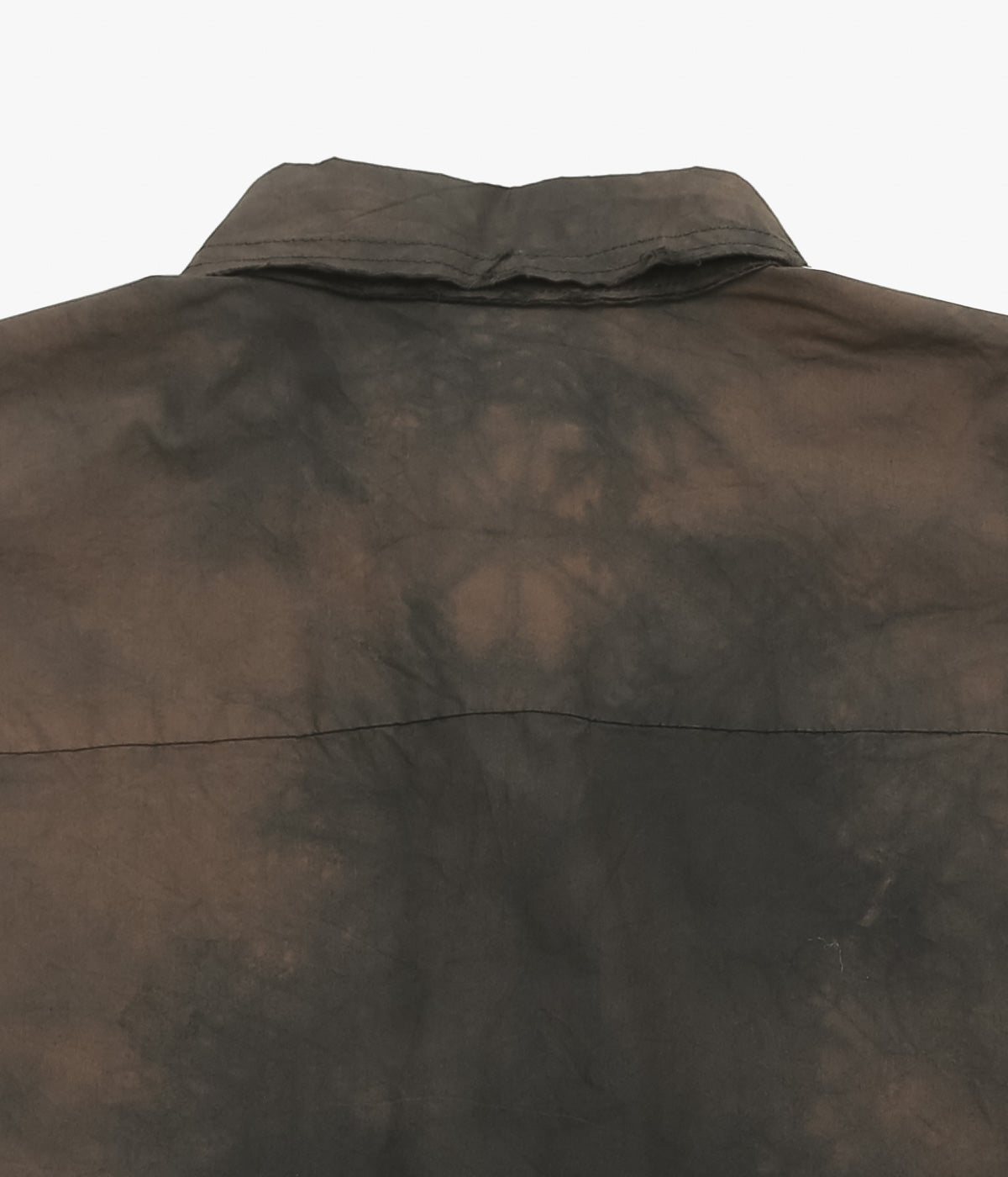 GABRIELA COLL GARMENTS ''NO.328 POPLIN OVERSIZED SHIRT'' (BROWN/BLACK)
