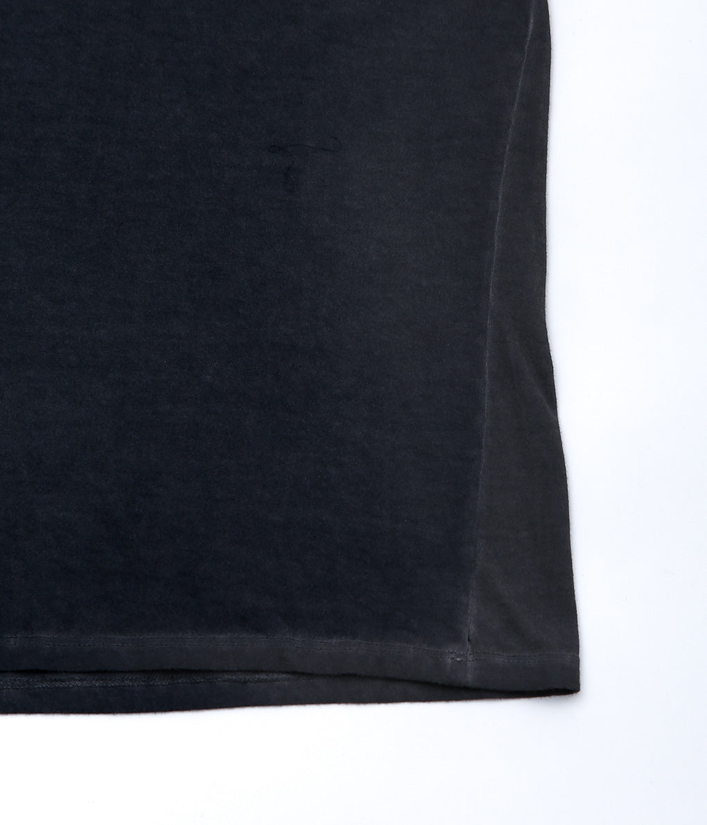 GABRIELA COLL GARMENTS ''NO.33 ORGANIC COTTON SLEEVELESS T-SHIRT ''(BLACK)