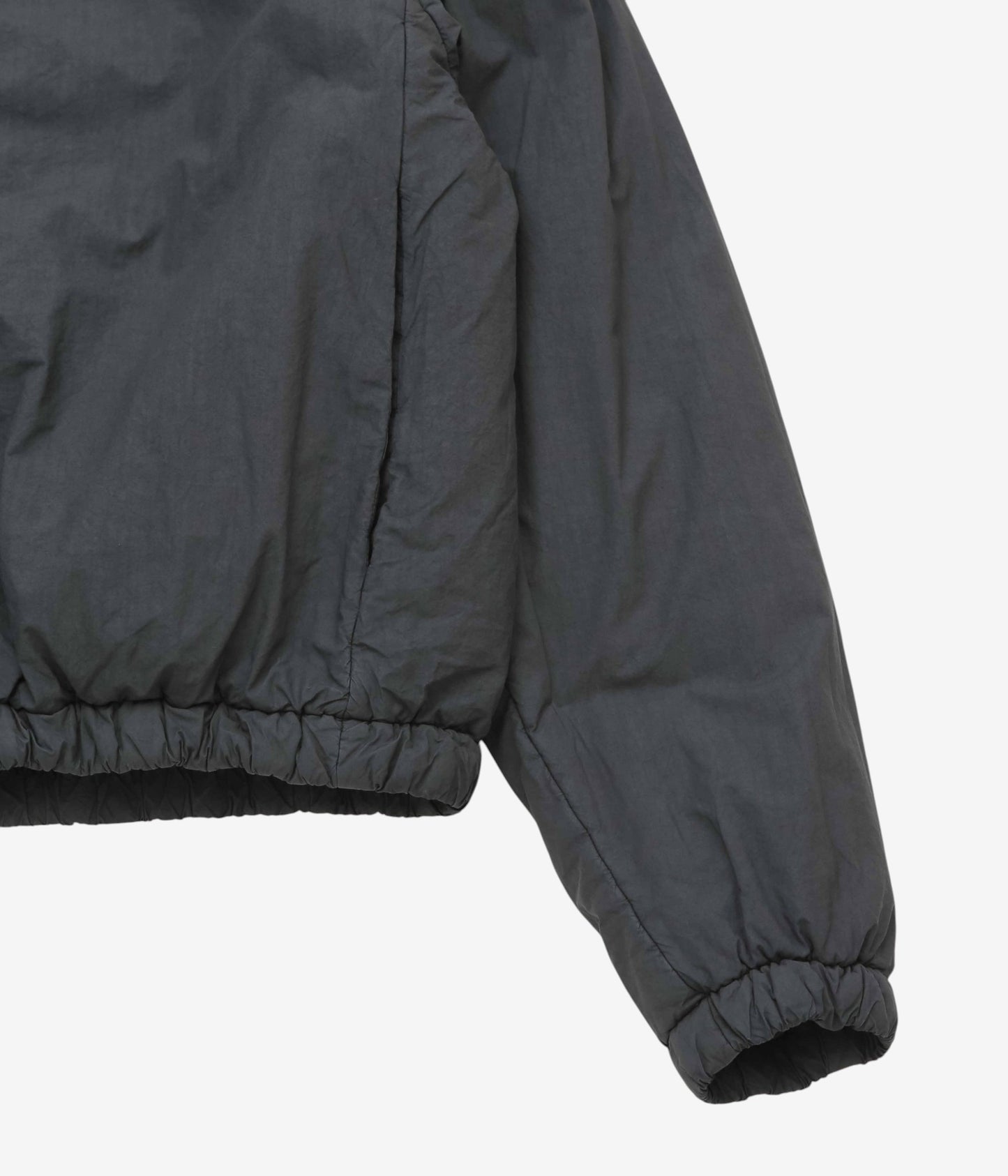 GABRIELA COLL GARMENTS ''NO.340 POPLIN PADDED JACKET'' (BLACK)