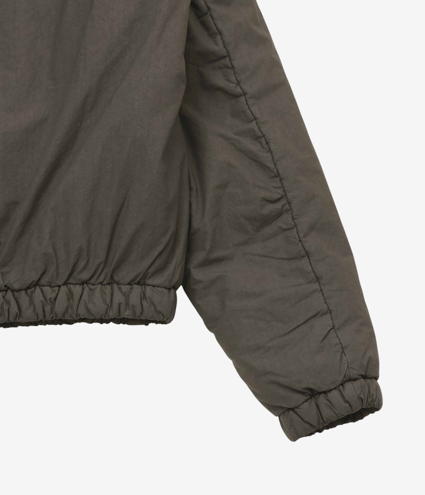 GABRIELA COLL GARMENTS "NO.340 POPLIN PADDED JACKET" (BROWN)