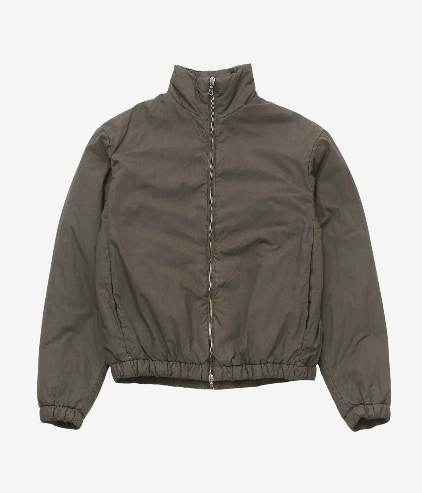 GABRIELA COLL GARMENTS "NO.340 POPLIN PADDED JACKET" (BROWN)
