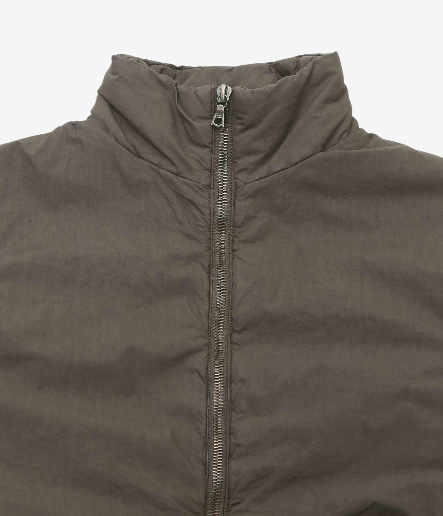 GABRIELA COLL GARMENTS "NO.340 POPLIN PADDED JACKET" (BROWN)