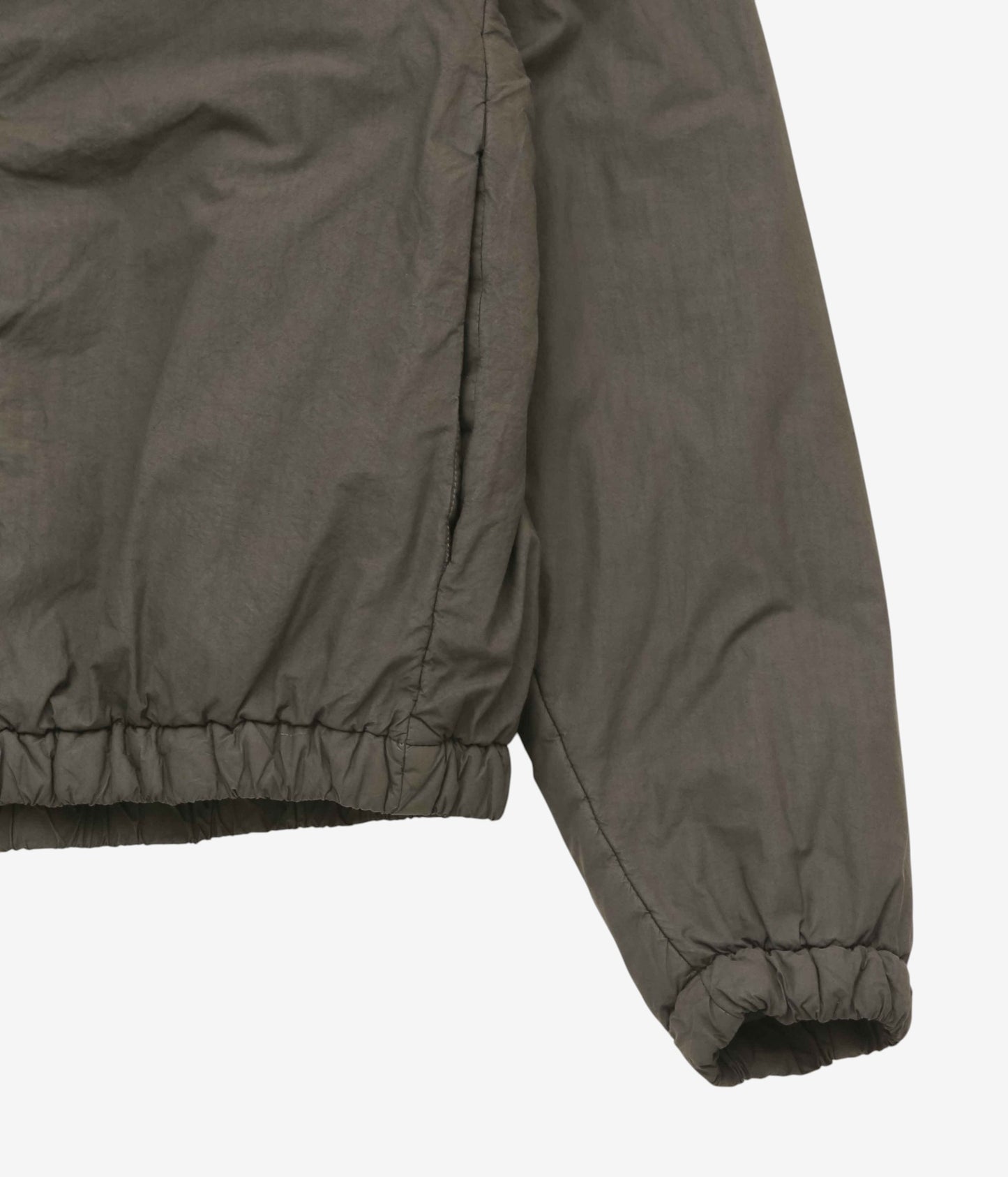 GABRIELA COLL GARMENTS "NO.340 POPLIN PADDED JACKET" (BROWN)