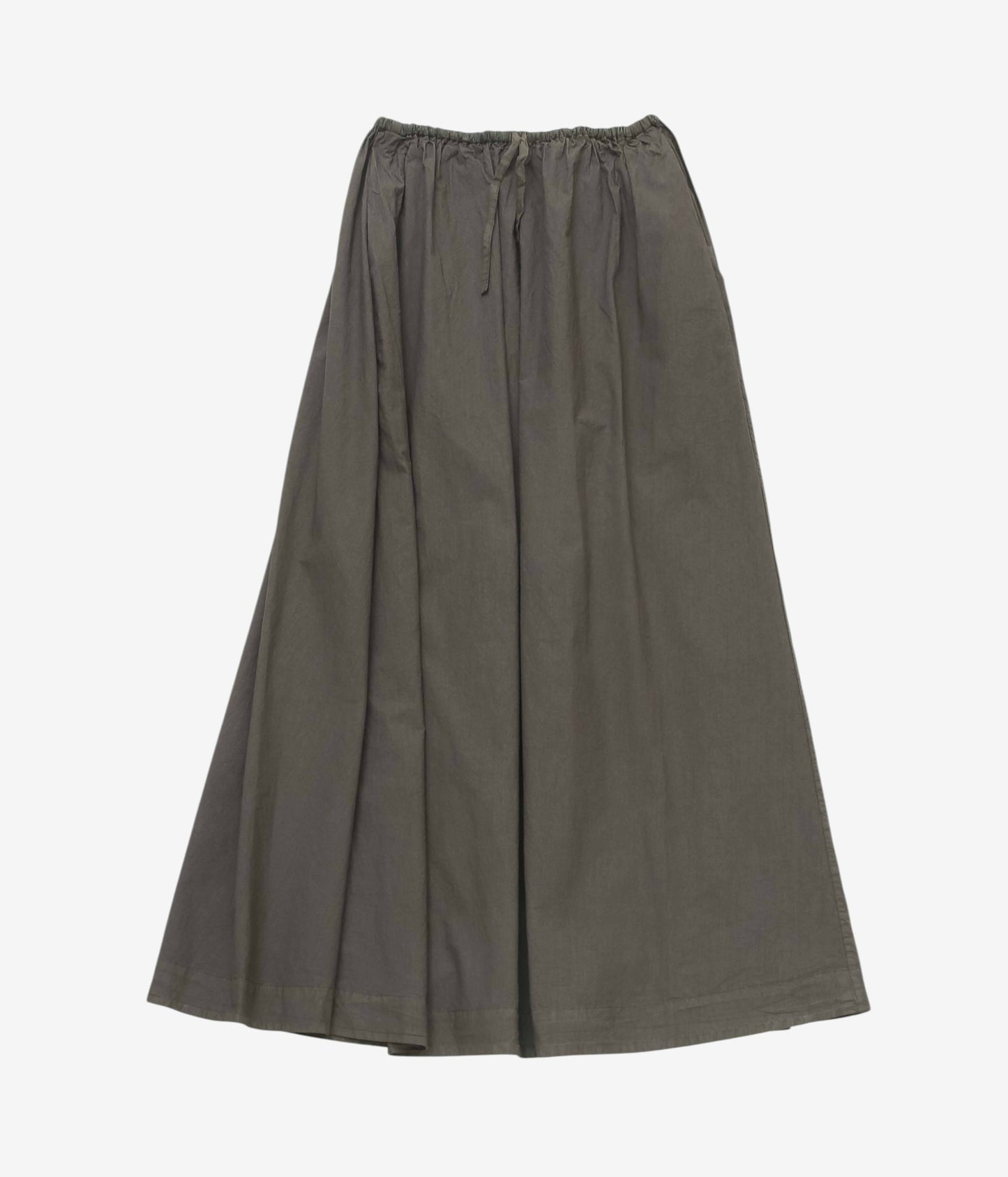 GABRIELA COLL GARMENTS "NO.341 포플린 오버사이즈 스커트" (BROWN)