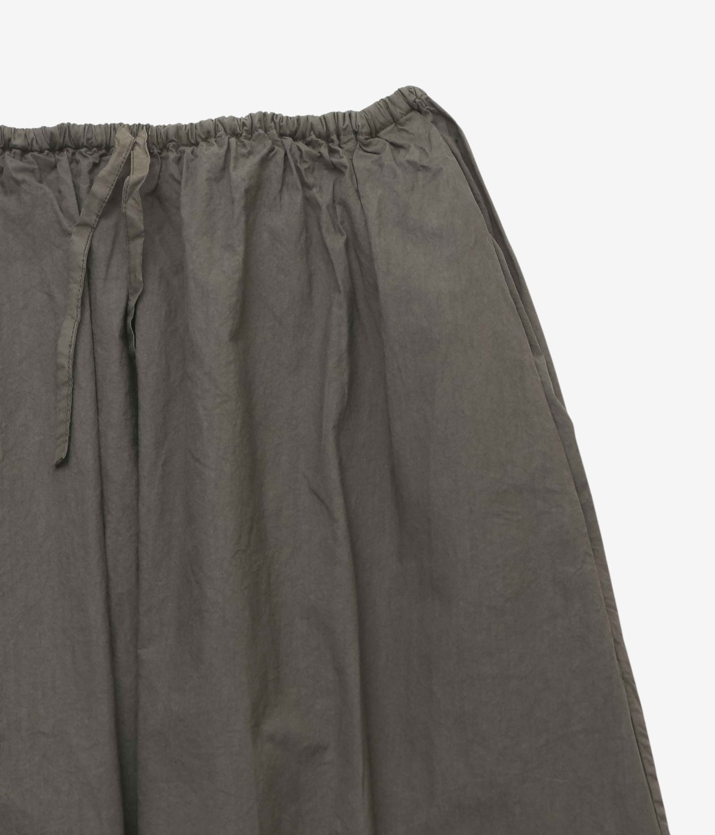 GABRIELA COLL GARMENTS "NO.341 포플린 오버사이즈 스커트" (BROWN)