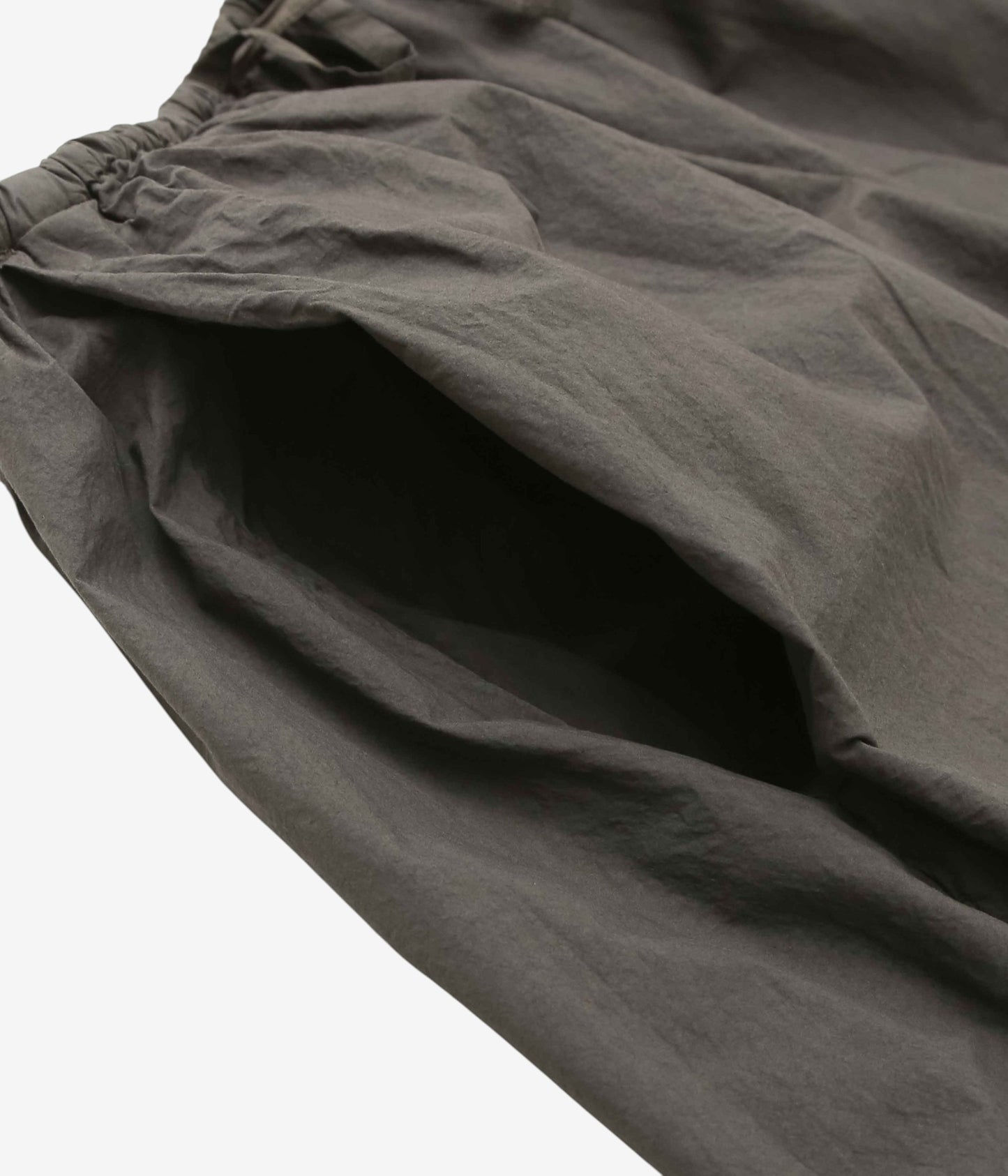 GABRIELA COLL GARMENTS "NO.341 포플린 오버사이즈 스커트" (BROWN)