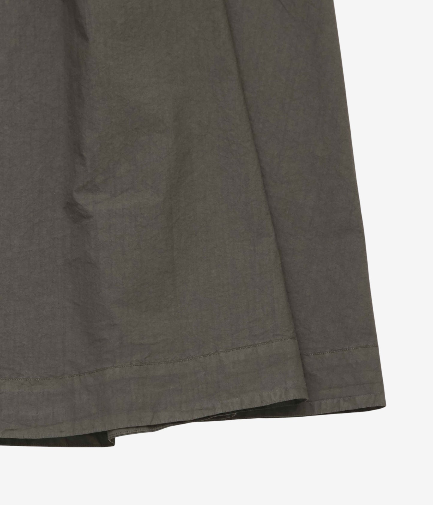 GABRIELA COLL GARMENTS "NO.341 포플린 오버사이즈 스커트" (BROWN)