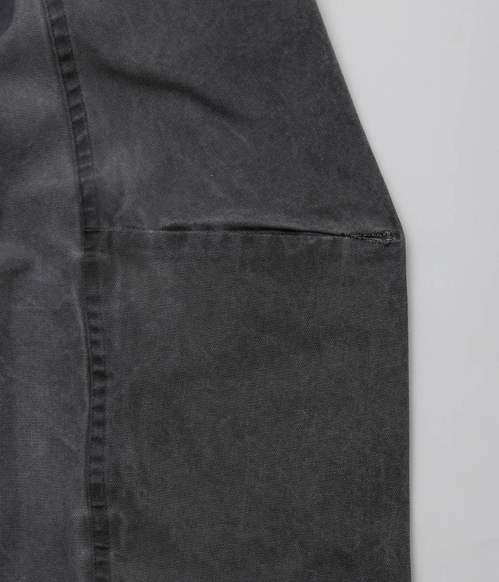 GABRIELA COLL GARMENTS ''NO.63 CANVAS FOLDED JACKET'' (WASHED BLACK)