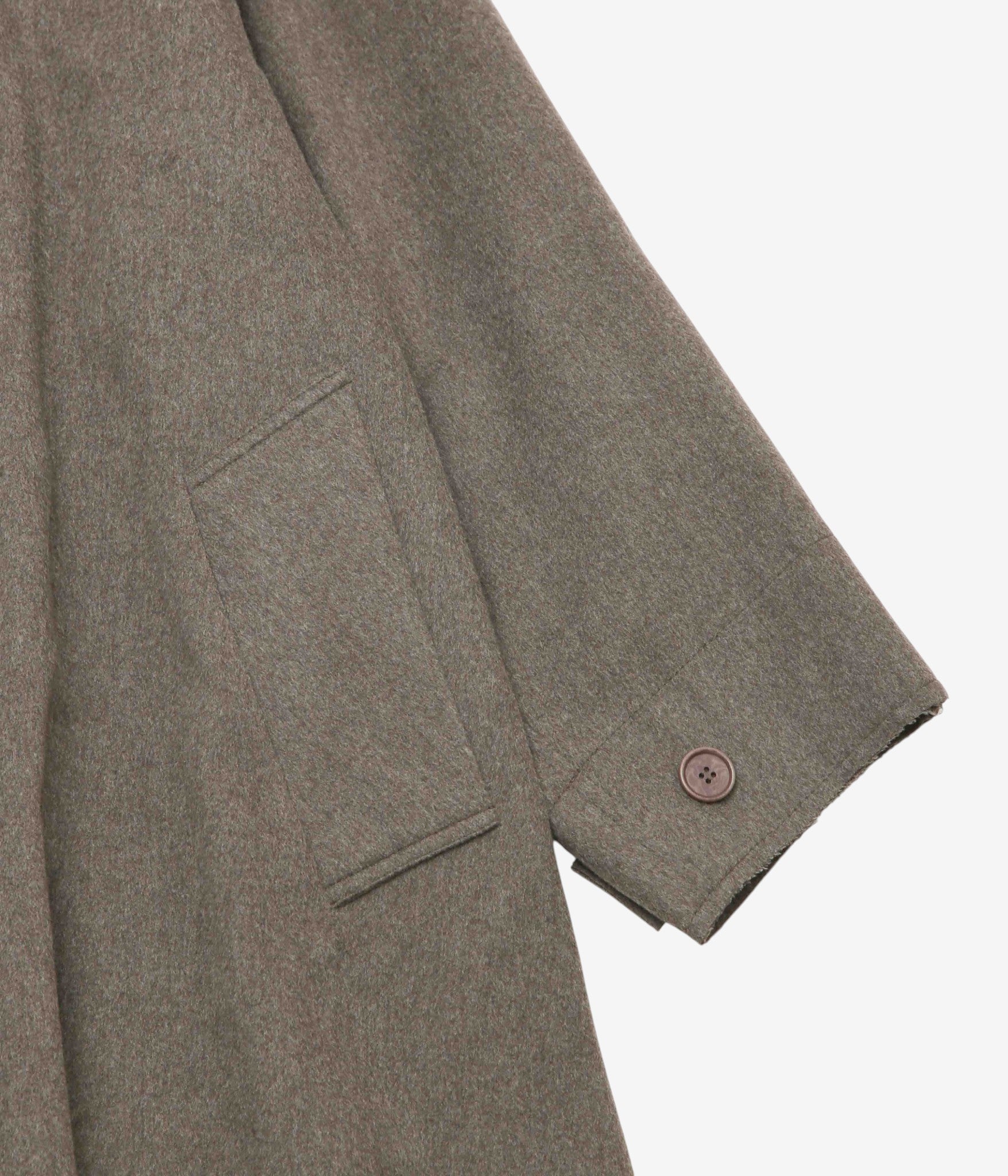 GABRIELA COLL GARMENTS ''NO.65 HEAVY WOOL OVERSIZED COAT'' (DUST