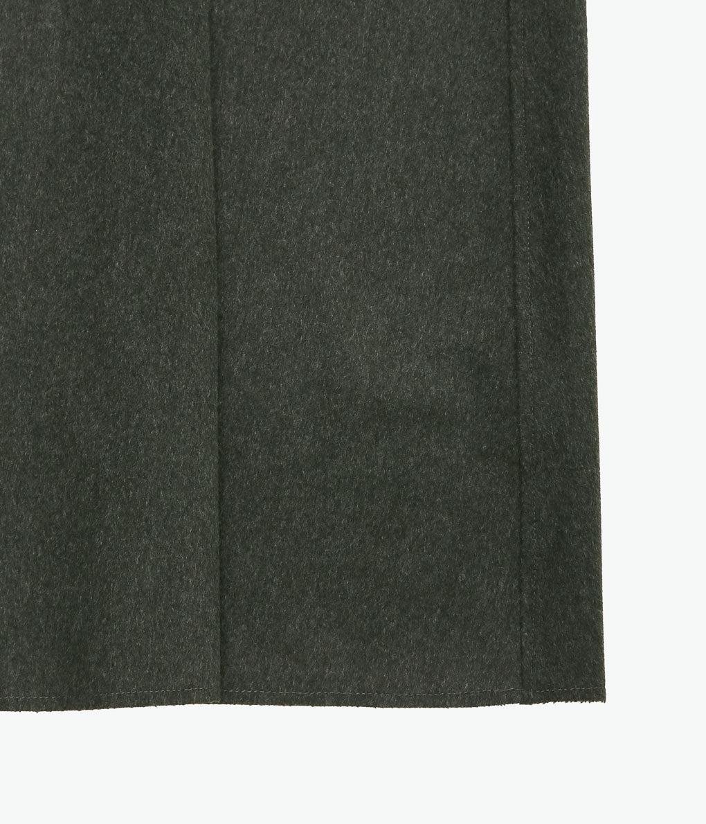 GABRIELA COLL GARMENTS ''NO.65 HEAVY WOOL OVERSIZED COAT'' (GREEN