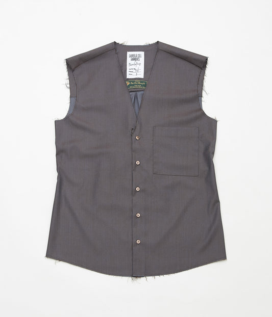 GABRIELA COLL GARMENTS ''NO.74 SPECIAL SUMMER WOOL SLEEVELESS SHIRT''