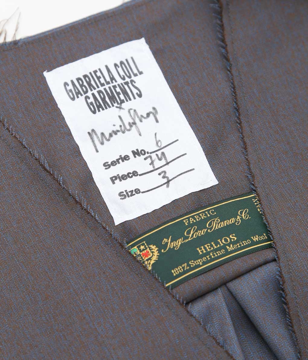 GABRIELA COLL GARMENTS ''NO.74 SPECIAL SUMMER WOOL SLEEVELESS