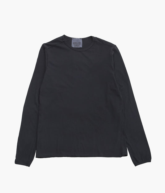 GABRIELA COLL GARMENTS ''NO.87 ORGANIC COTTON LONG SLEEVE T-SHIRT'' (BLACK)