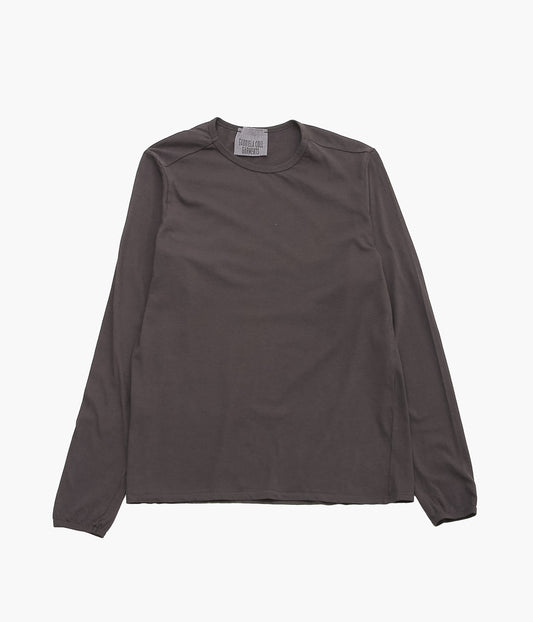 GABRIELA COLL GARMENTS ''NO.87 ORGANIC COTTON LONG SLEEVE T-SHIRT'' (BROWN)