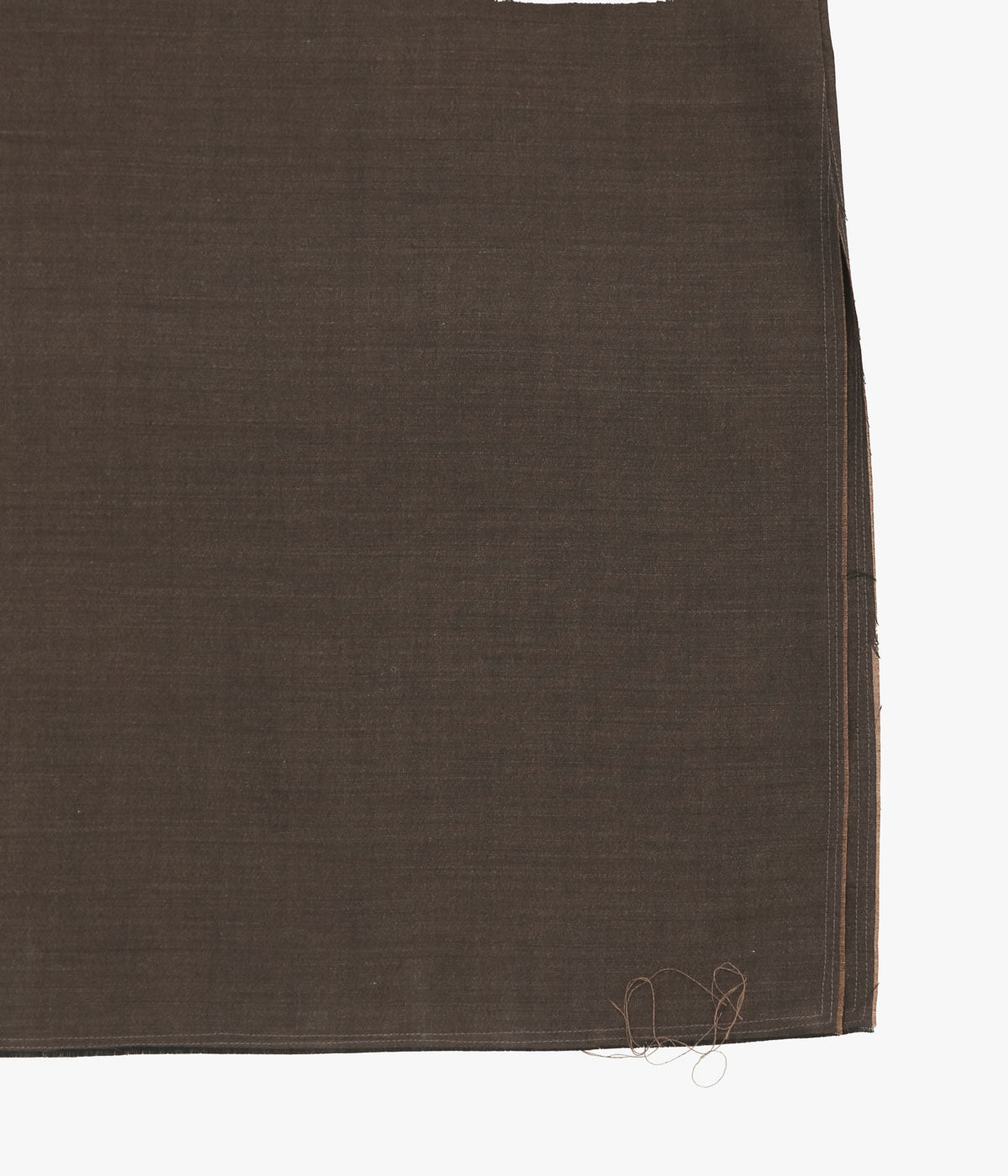 GABRIELA COLL GARMENTS ''NO.100 SUMMER WOOL SLIP DRESS'' (BROWN)