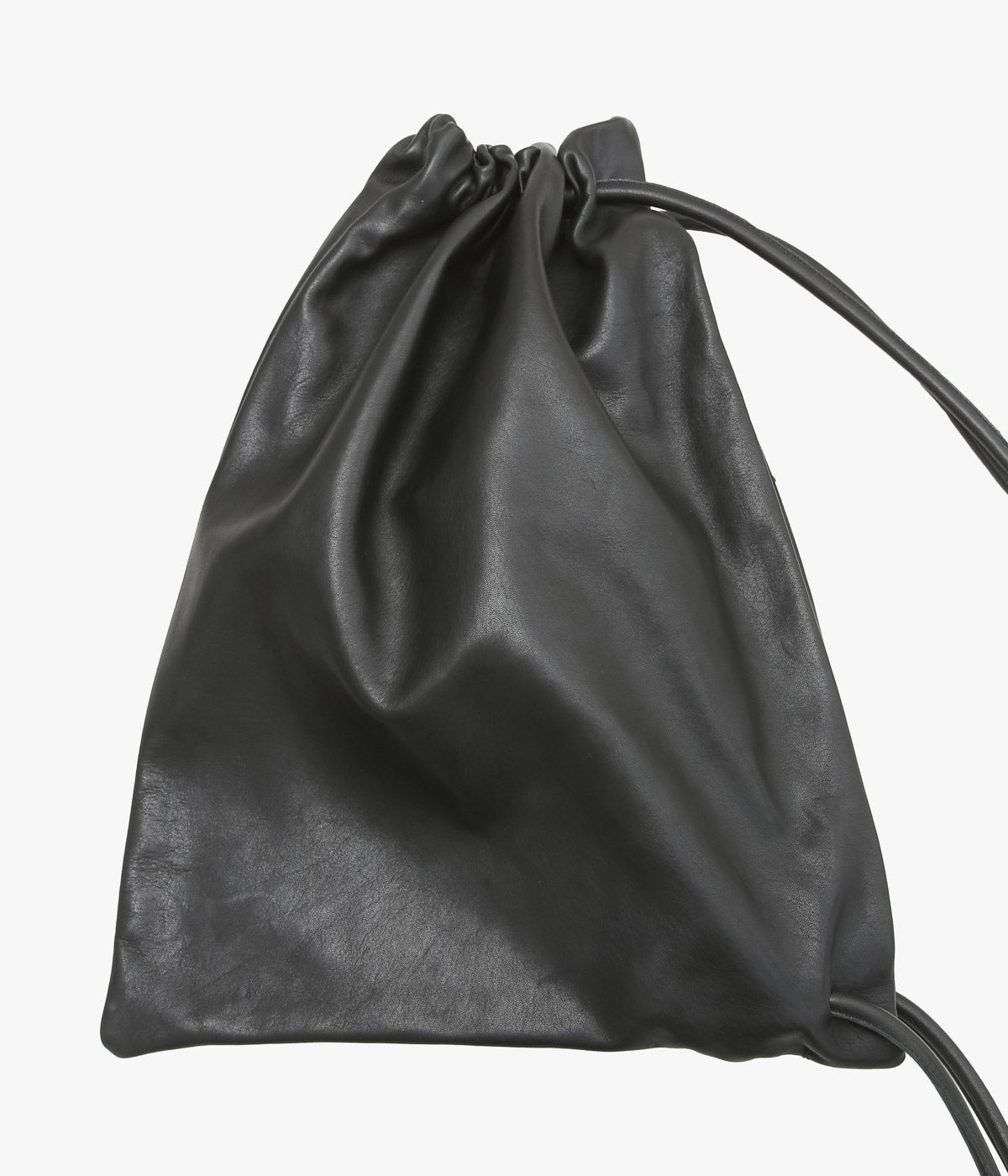 GABRIELA COLL GARMENTS ''NO.131 LEATHER GATHERED CROSSED BAG