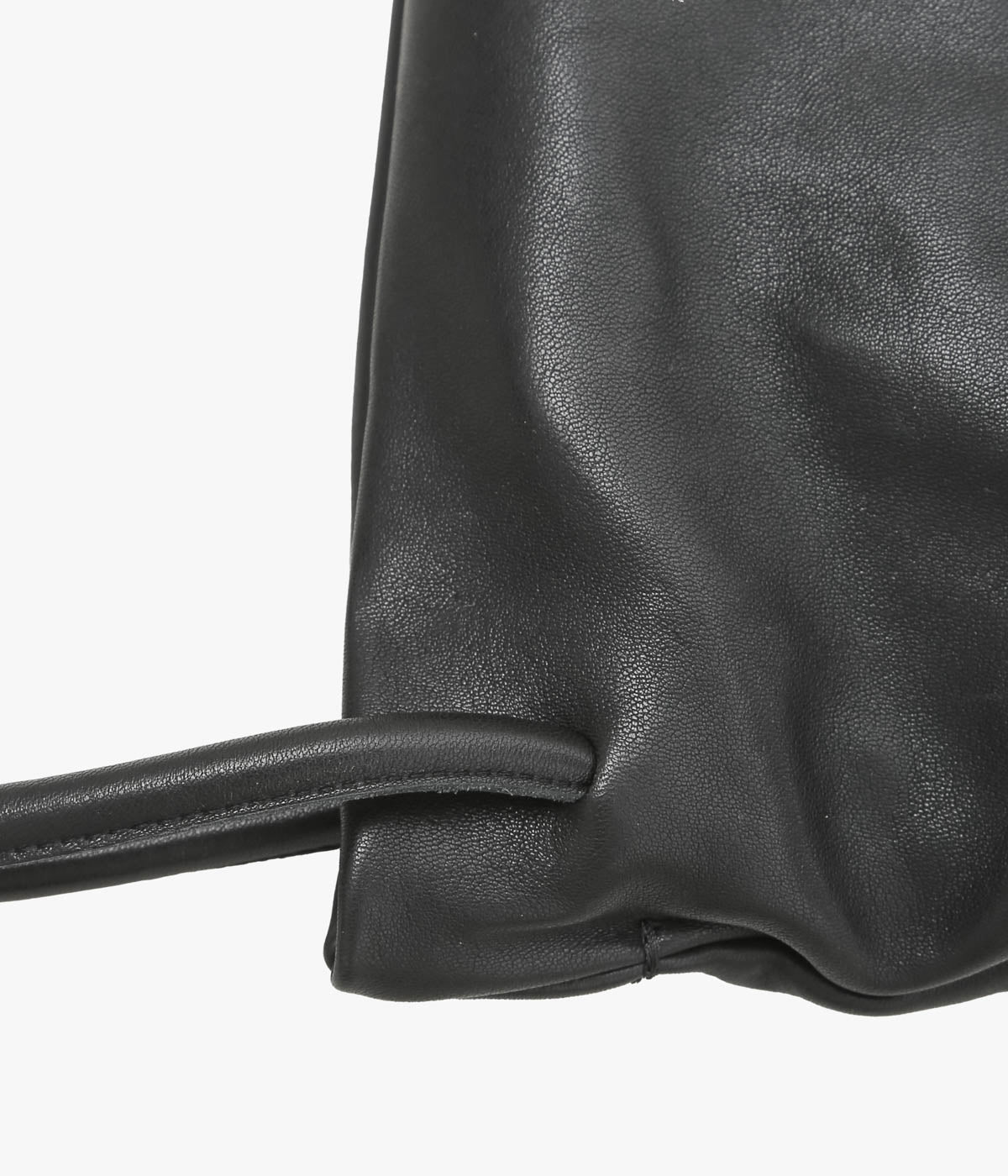 GABRIELA COLL GARMENTS ''NO.131 LEATHER GATHERED CROSSED BAG