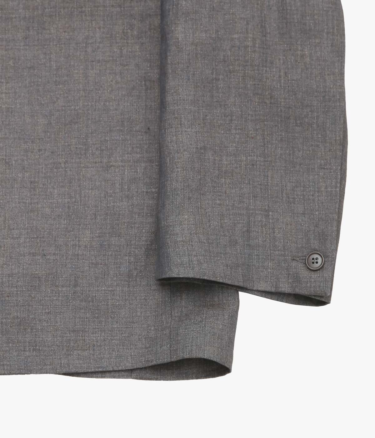 GABRIELA COLL GARMENTS ''NO.206 LINEN TAILORED JACKET'' (BROWN)