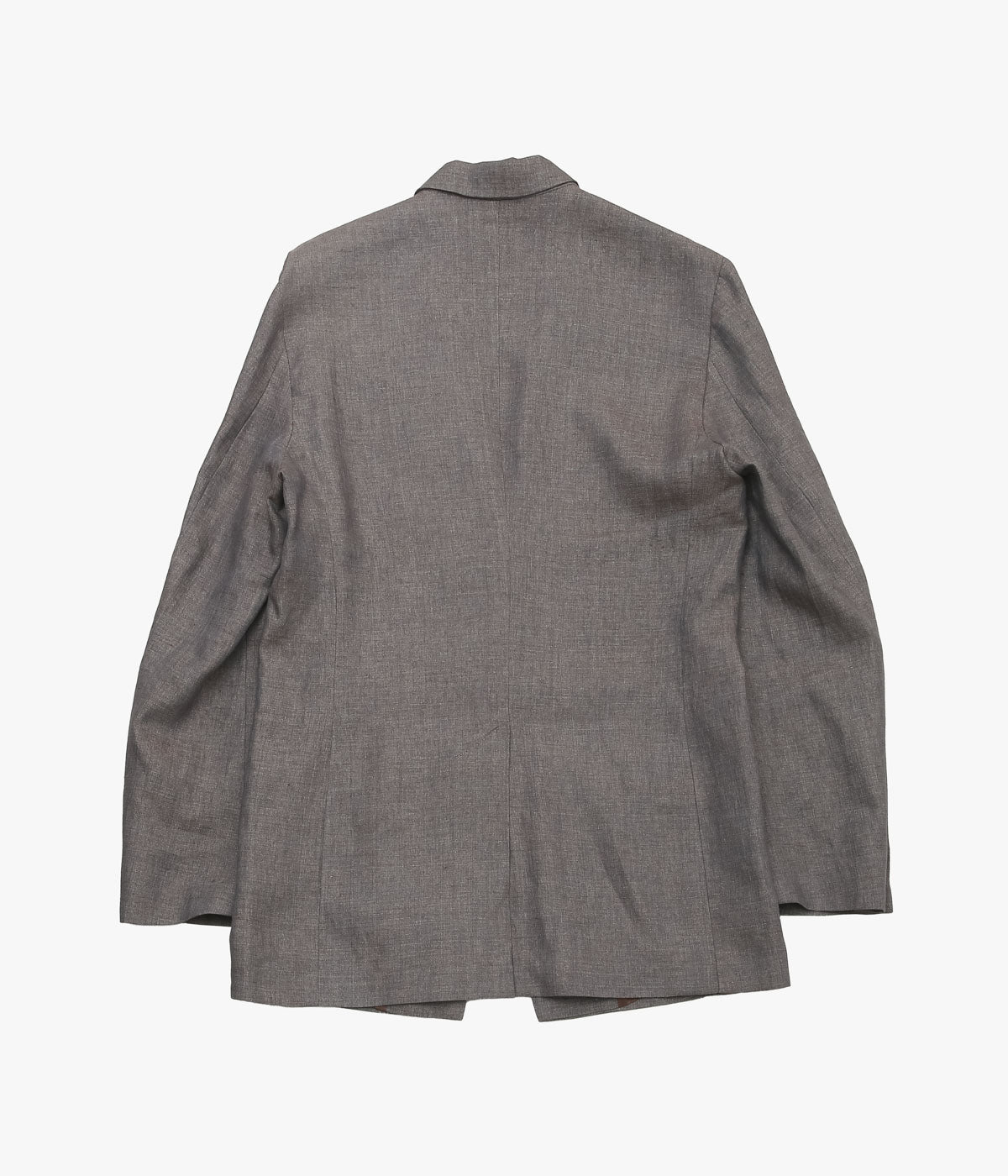 GABRIELA COLL GARMENTS ''NO.206 LINEN TAILORED JACKET'' (BROWN)