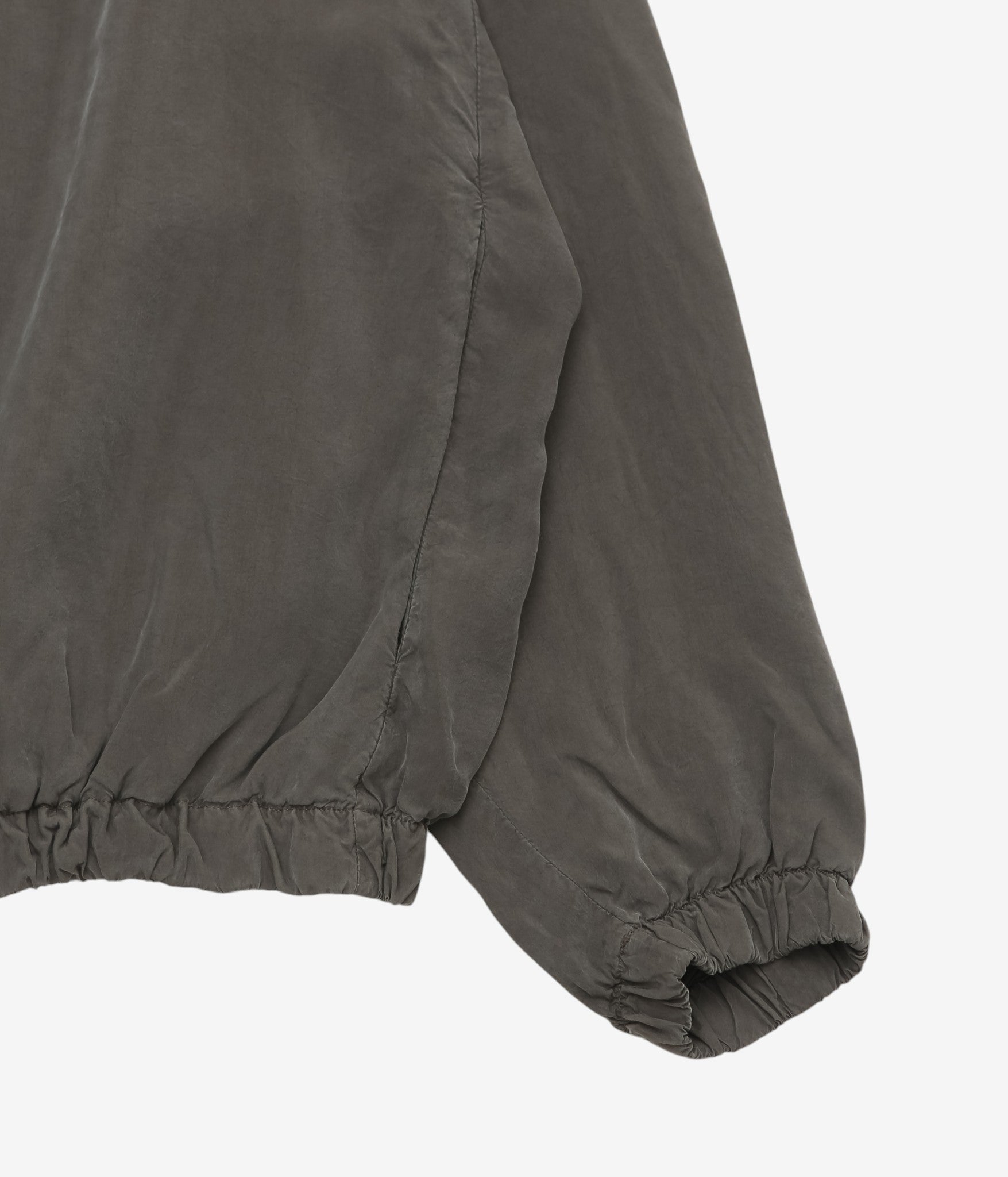 GABRIELA COLL GARMENTS ''NO.216 DOUBLE CUPRO HOODED ZIPPER JACKET
