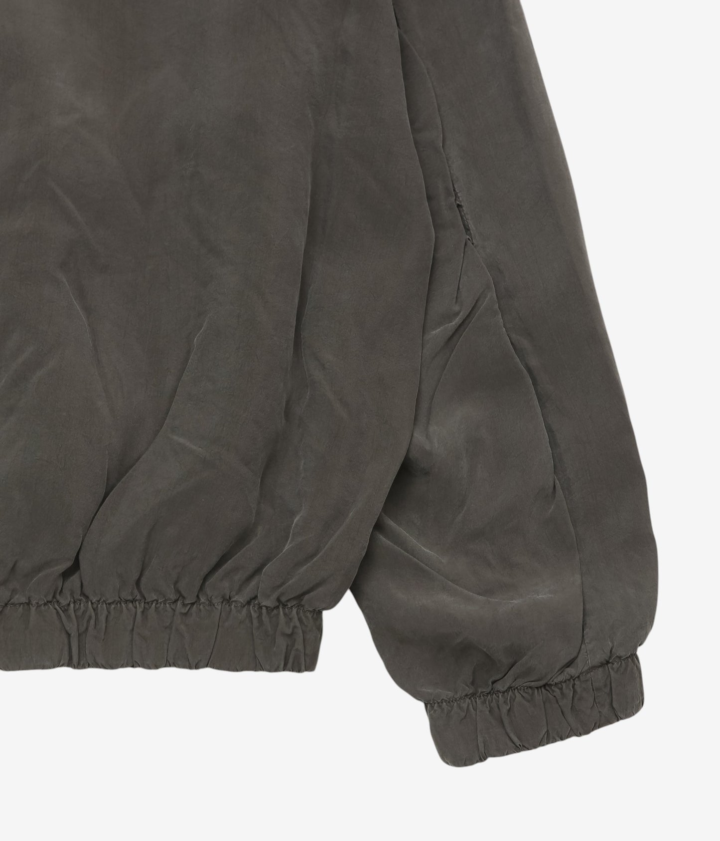 GABRIELA COLL GARMENTS ''NO.216 DOUBLE CUPRO HOODED ZIPPER JACKET'' (DUST)