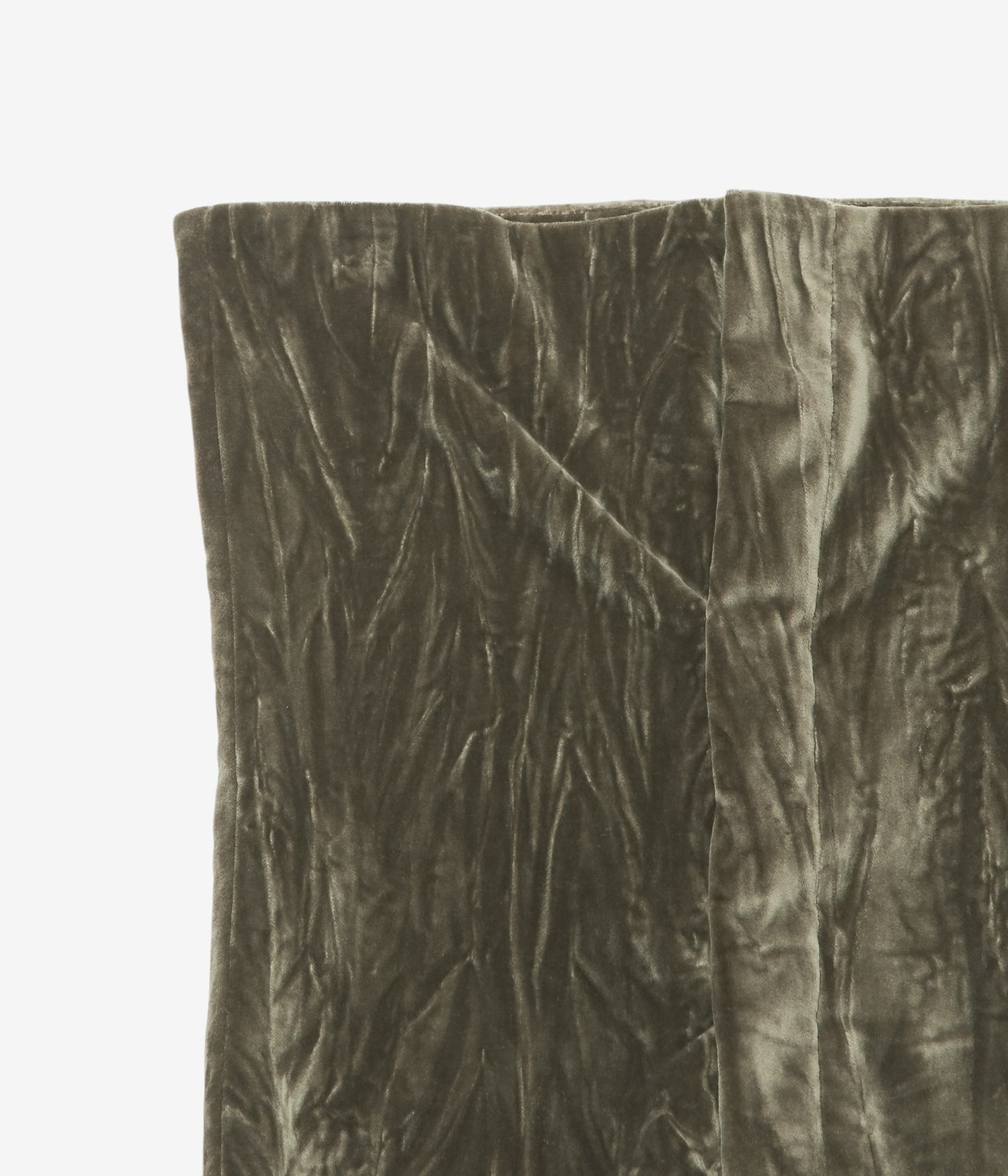GABRIELA COLL GARMENTS ''NO.225 COTTON VELVET SNAP TOP'' (DUST)