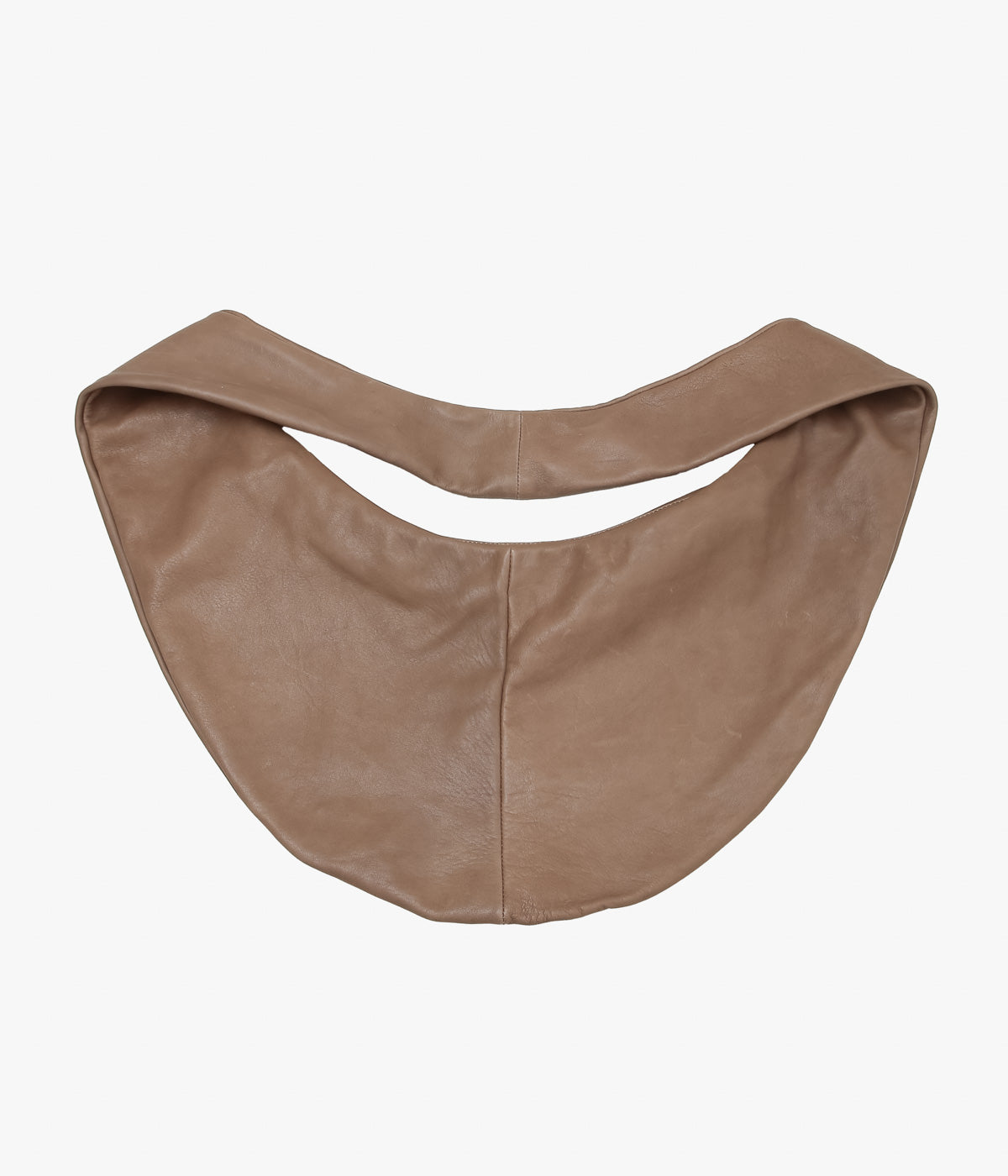 GABRIELA COLL GARMENTS ''NO.250 LEATHER CROSSED BAG'' (BROWN)