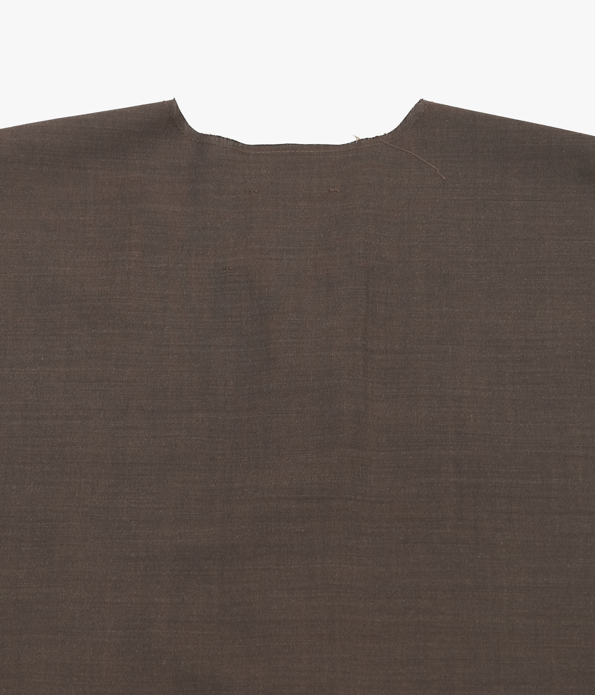 GABRIELA COLL GARMENTS ''NO.272 SUMMER WOOL SLEEVELESS SHIRT'' (BROWN)