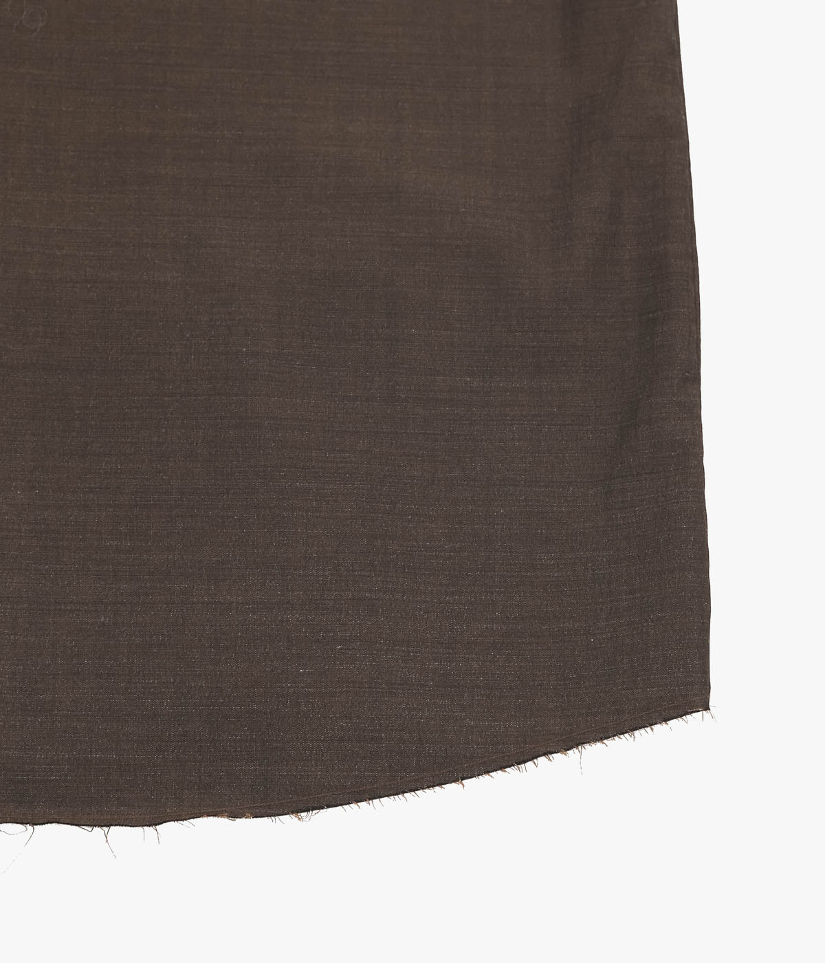 GABRIELA COLL GARMENTS ''NO.272 SUMMER WOOL SLEEVELESS SHIRT'' (BROWN)
