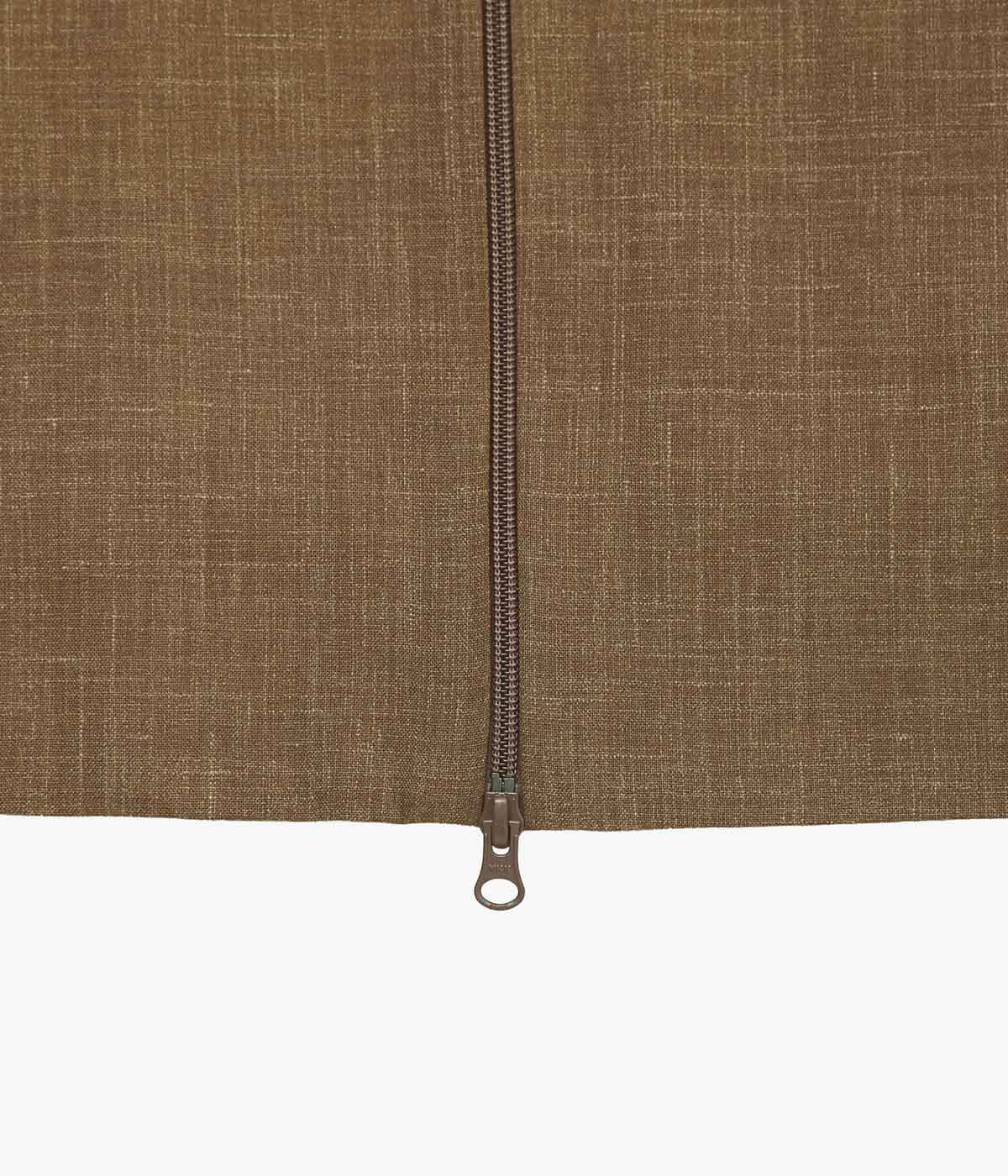 GABRIELA COLL GARMENTS ''NO.285 SUMMER WOOL POCKET JACKET'' (CAMEL)