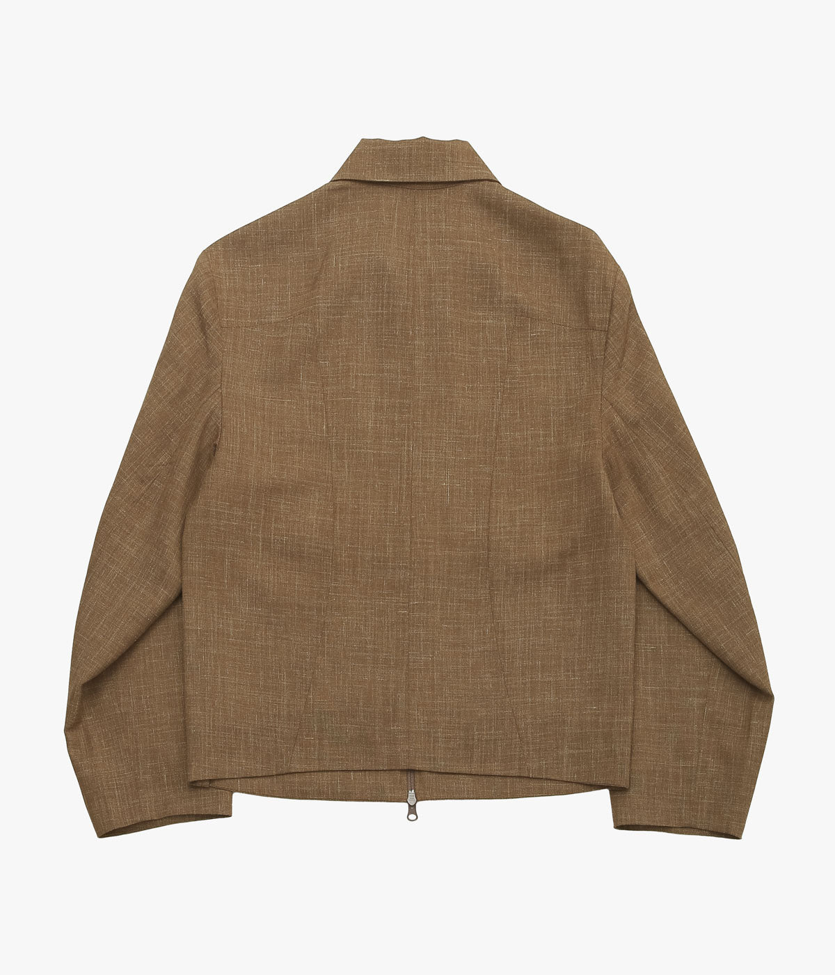 GABRIELA COLL GARMENTS ''NO.285 SUMMER WOOL POCKET JACKET'' (CAMEL