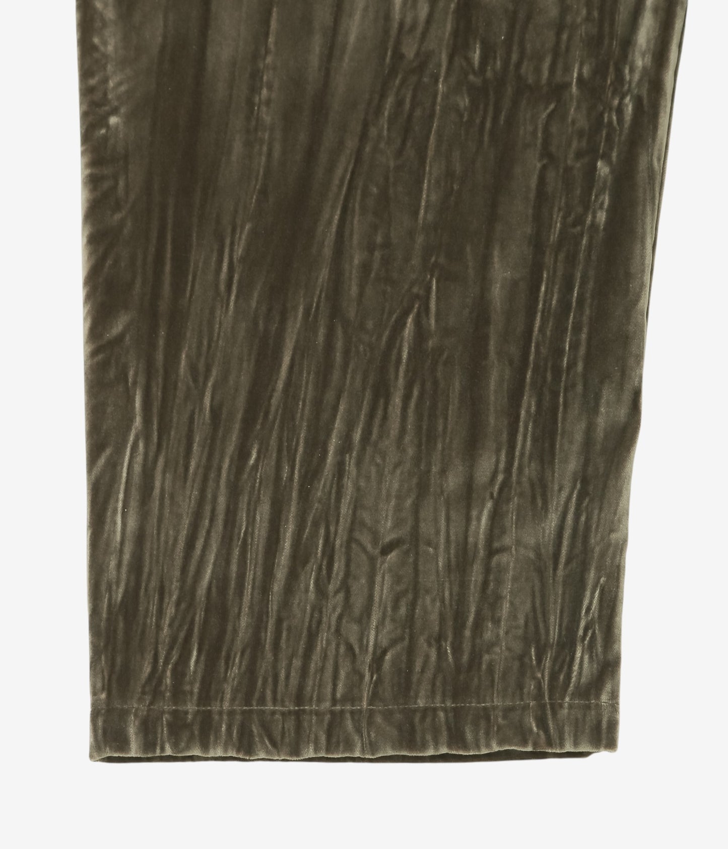 GABRIELA COLL GARMENTS ''NO.287 COTTON VELVET FLAP POCKET TROUSERS'' (DUST)