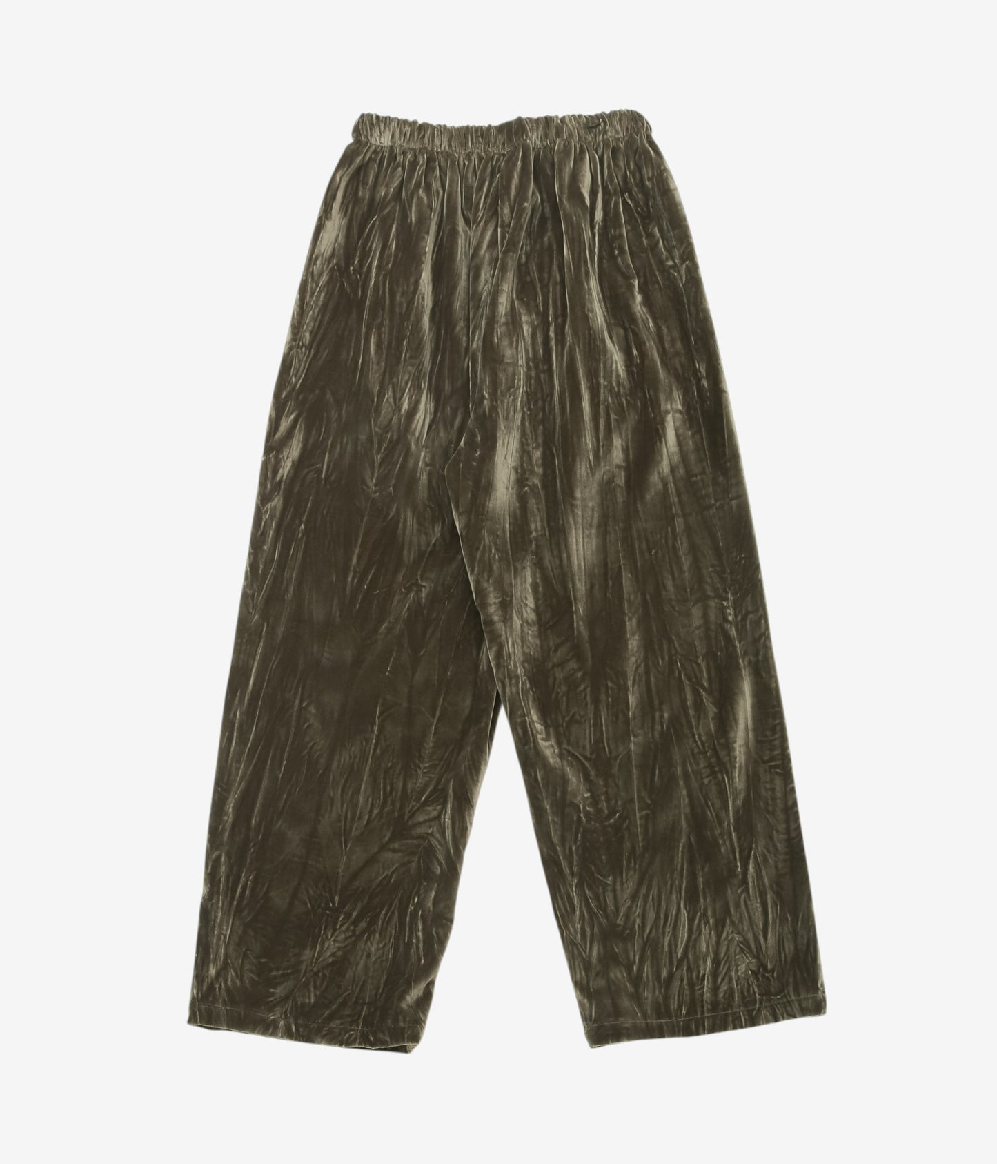 GABRIELA COLL GARMENTS ''NO.287 COTTON VELVET FLAP POCKET TROUSERS'' (DUST)