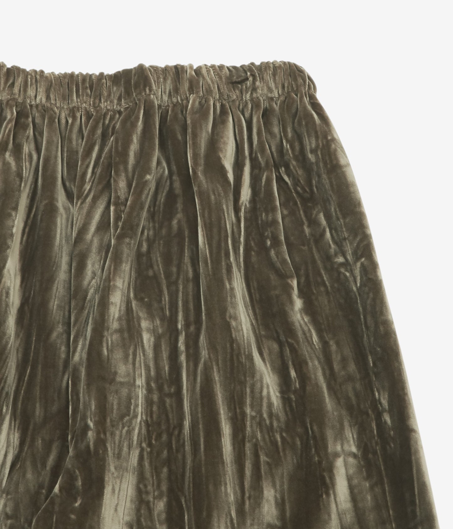 GABRIELA COLL GARMENTS ''NO.287 COTTON VELVET FLAP POCKET TROUSERS'' (DUST)