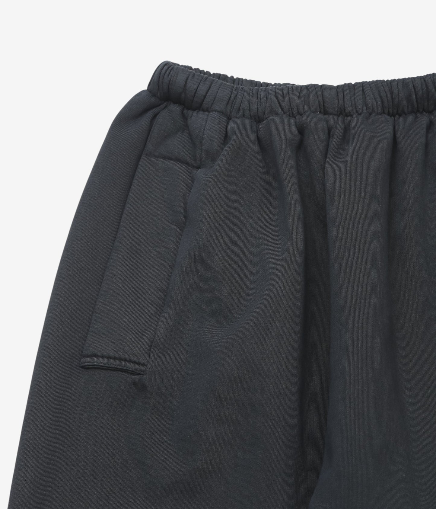 GABRIELA COLL GARMENTS ''NO.287 FLEECE FLAP POCKET TROUSERS'' (BLACK)