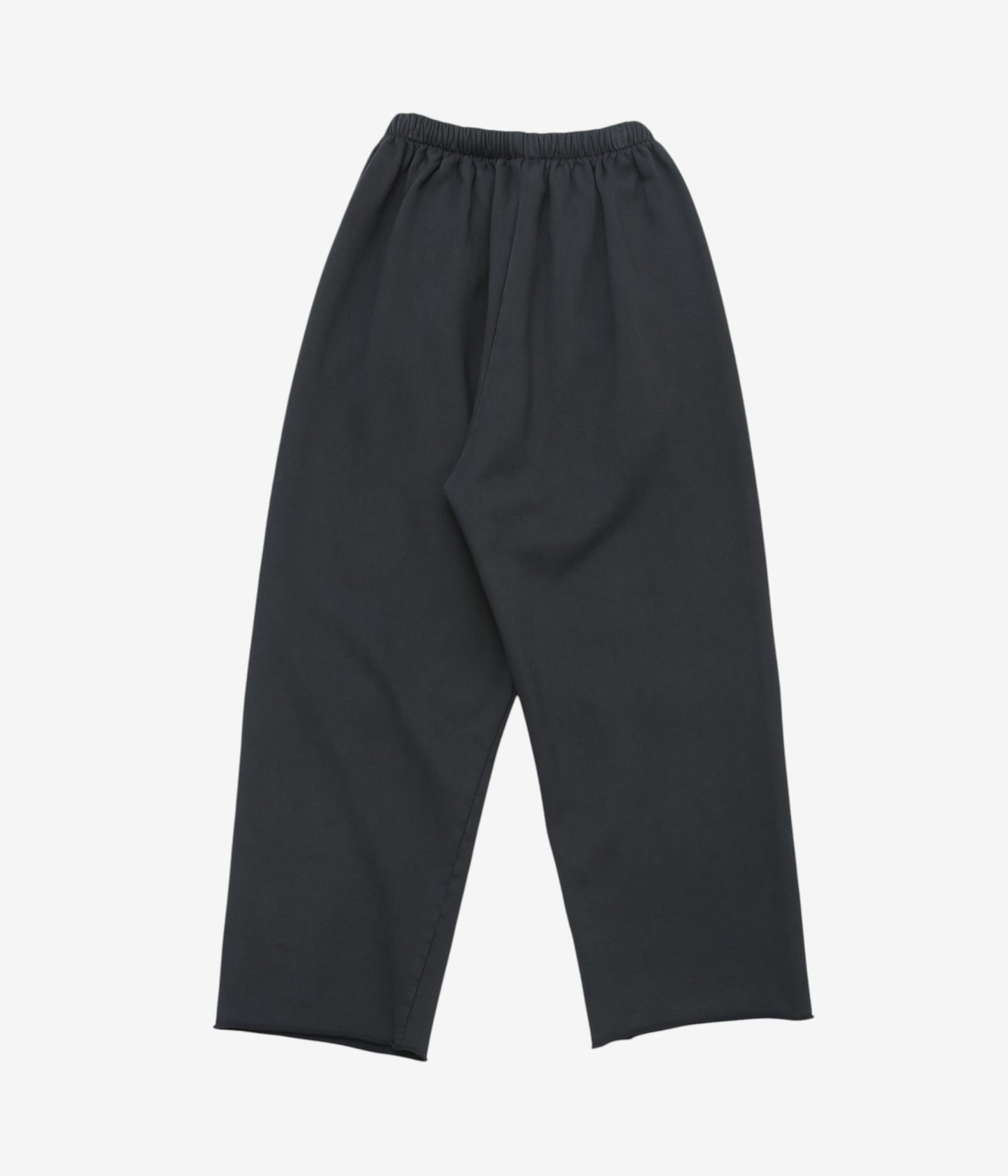 GABRIELA COLL GARMENTS ''NO.287 FLEECE FLAP POCKET TROUSERS'' (BLACK)