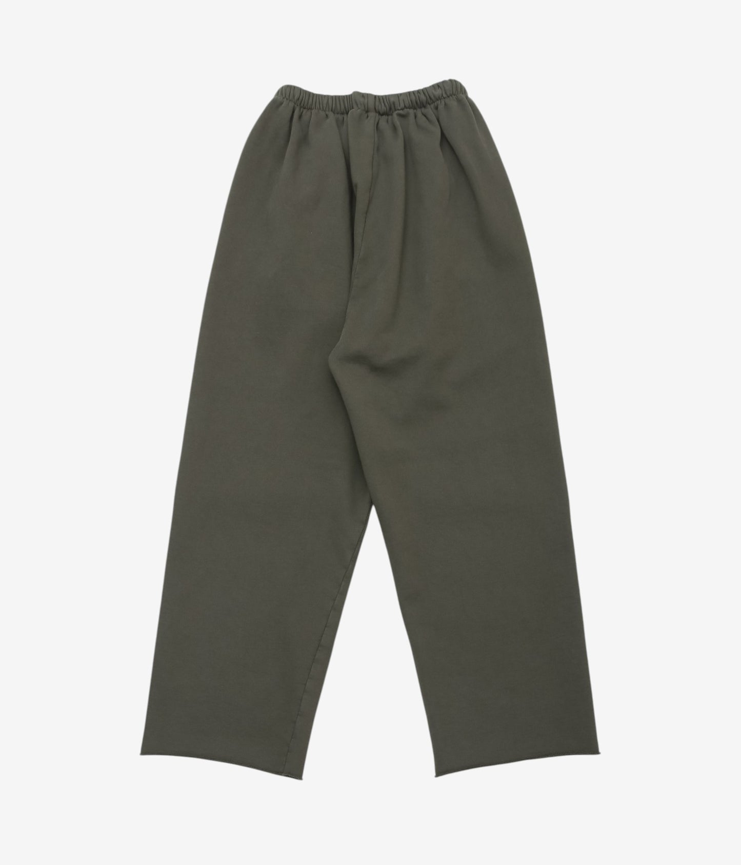 GABRIELA COLL GARMENTS ''NO.287 FLEECE FLAP POCKET TROUSERS'' (DARK GREEN)