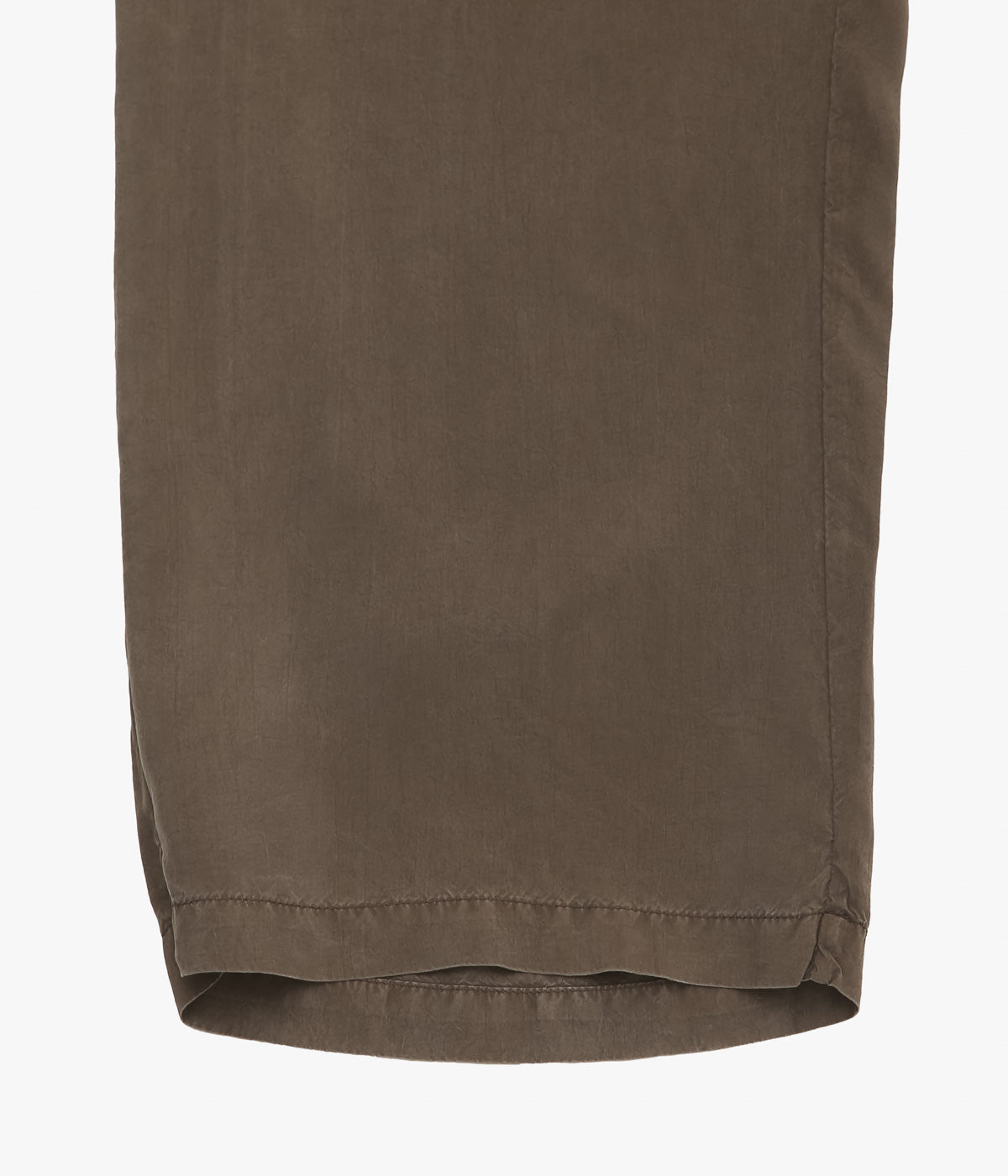 GABRIELA COLL GARMENTS ''NO.288 CUPRO DRAWSTRING TROUSERS'' (BROWN)