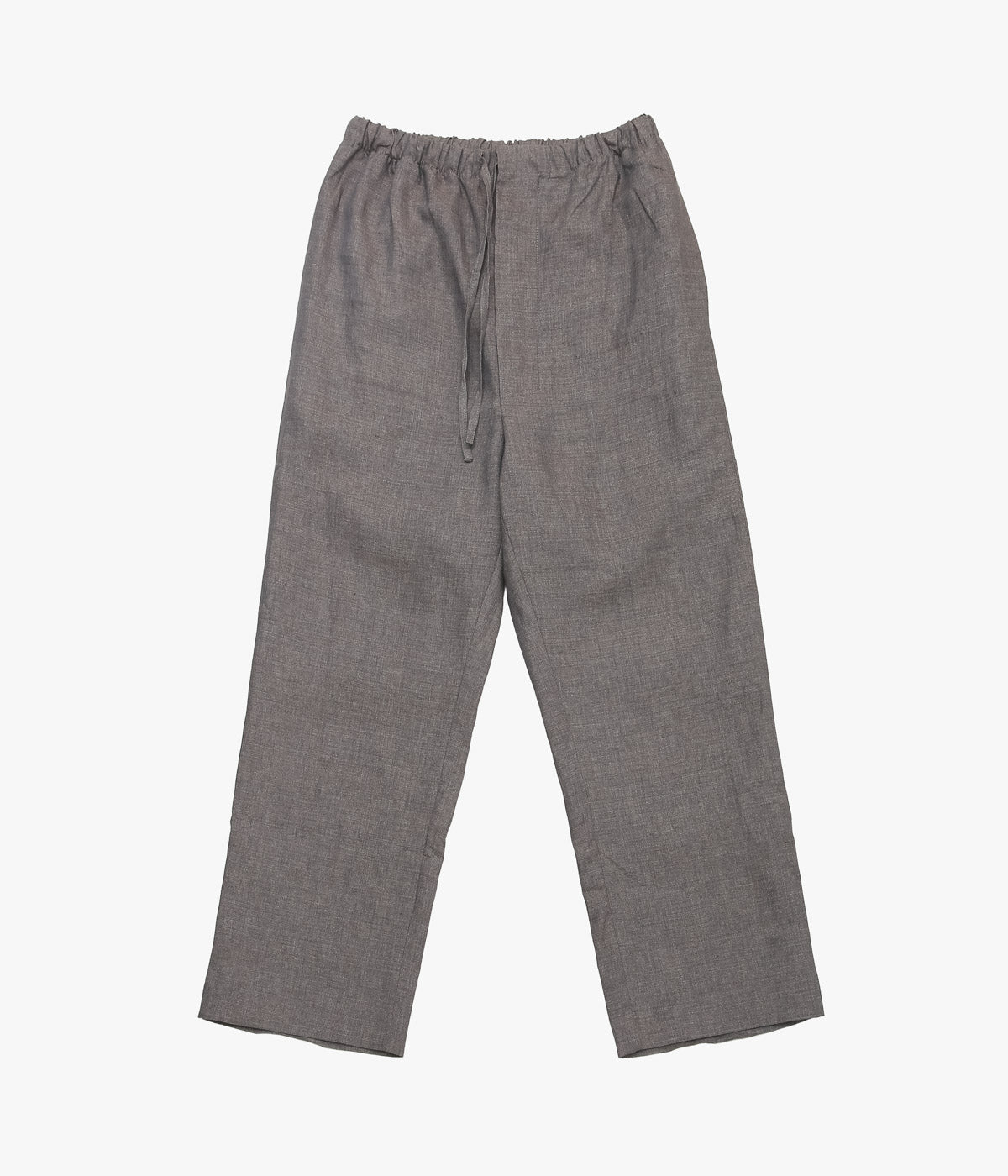 GABRIELA COLL GARMENTS ''NO.288 LINEN DRAWSTRING TROUSERS'' (BROWN)