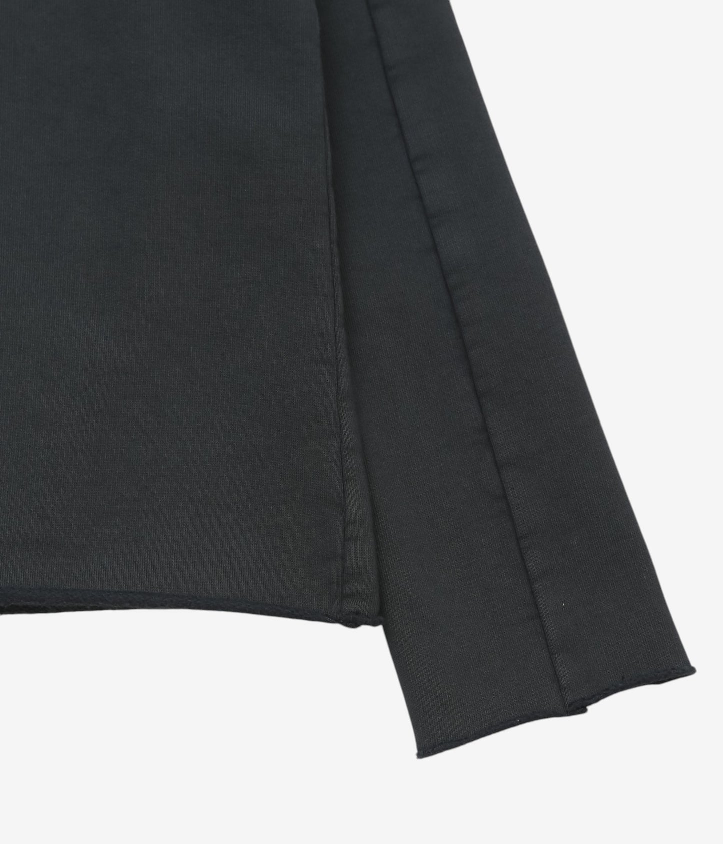 GABRIELA COLL GARMENTS ''NO.317 FLEECE TOP'' (BLACK)