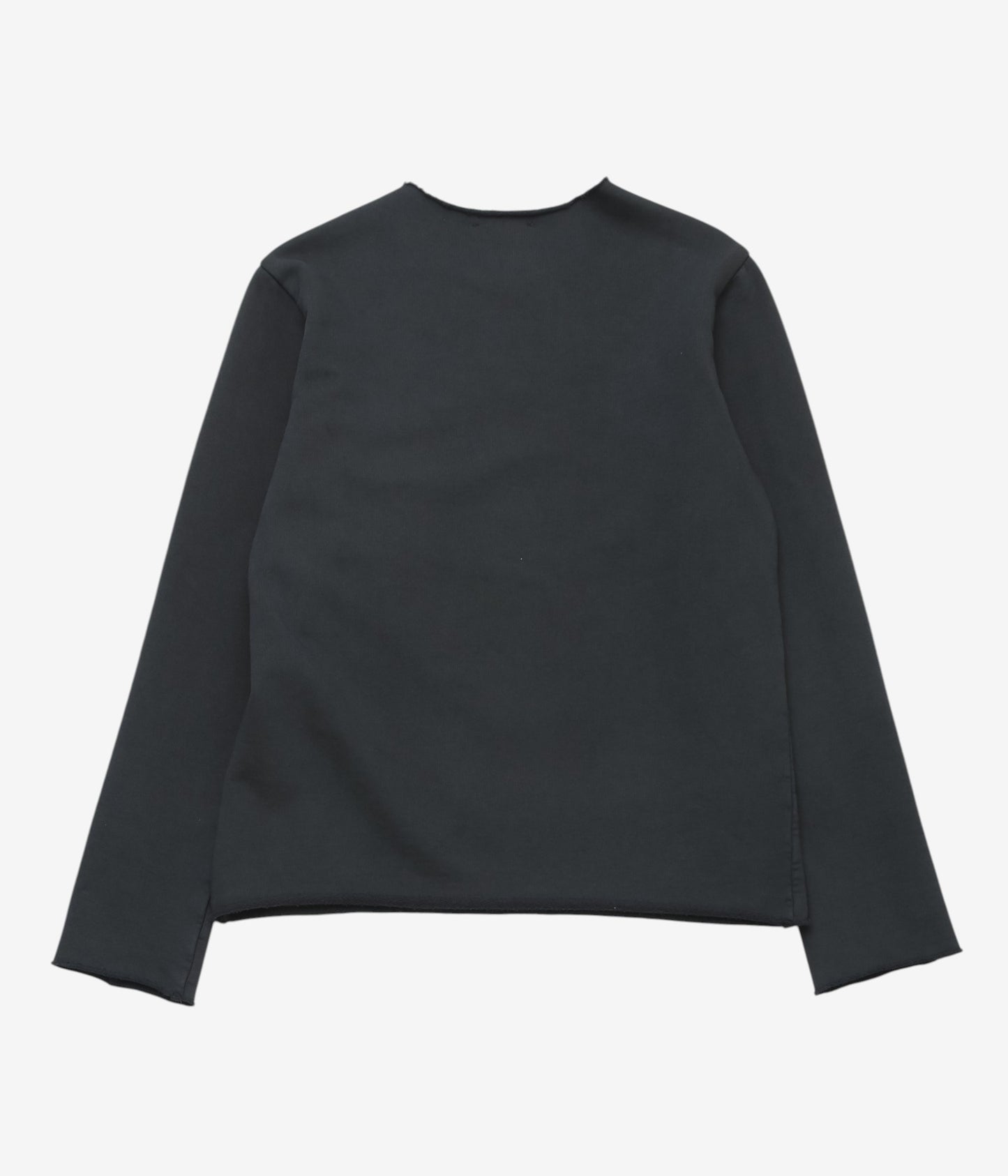 GABRIELA COLL GARMENTS ''NO.317 FLEECE TOP'' (BLACK)