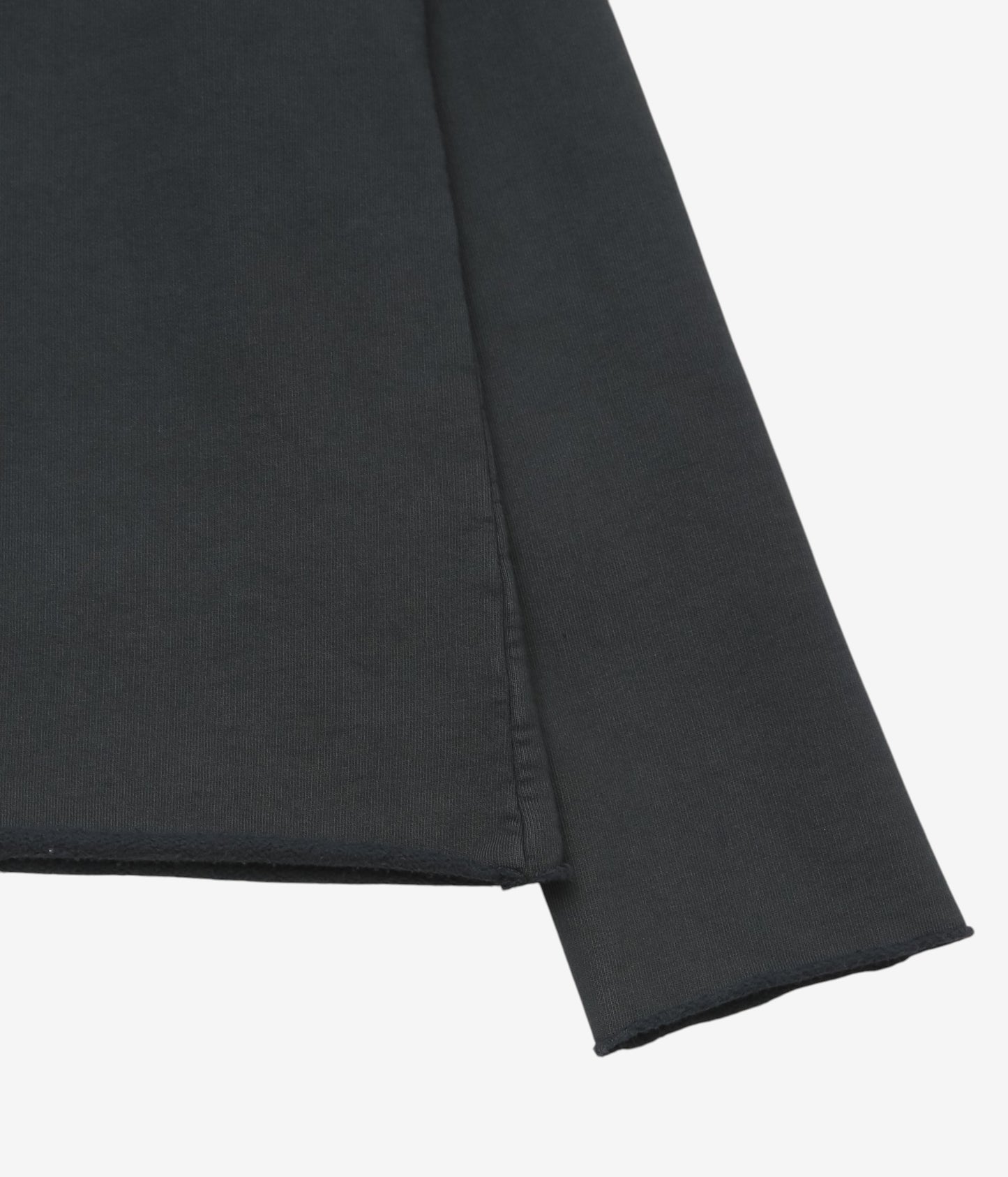 GABRIELA COLL GARMENTS ''NO.317 FLEECE TOP'' (BLACK)