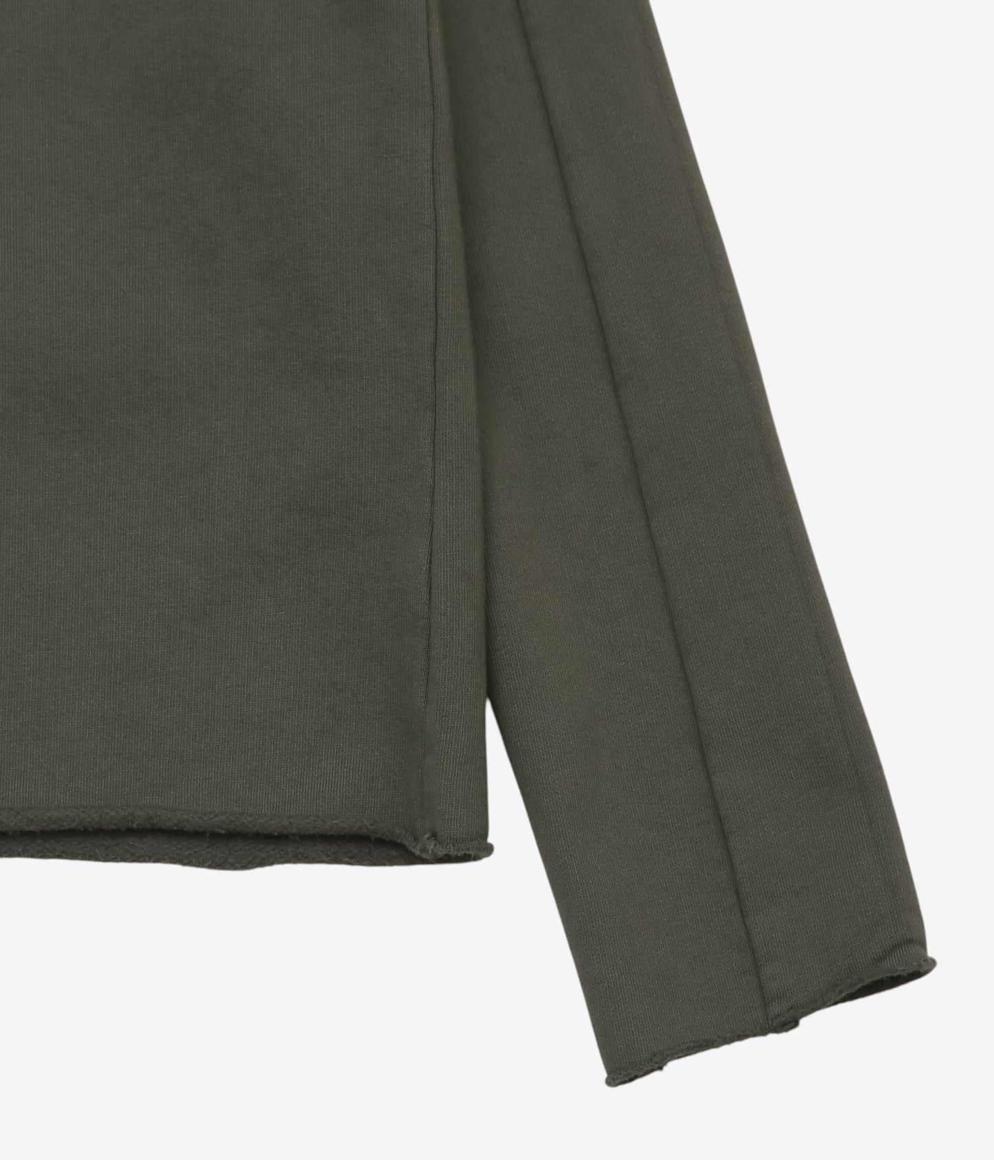 GABRIELA COLL GARMENTS ''NO.317 FLEECE TOP'' (DARK GREEN)
