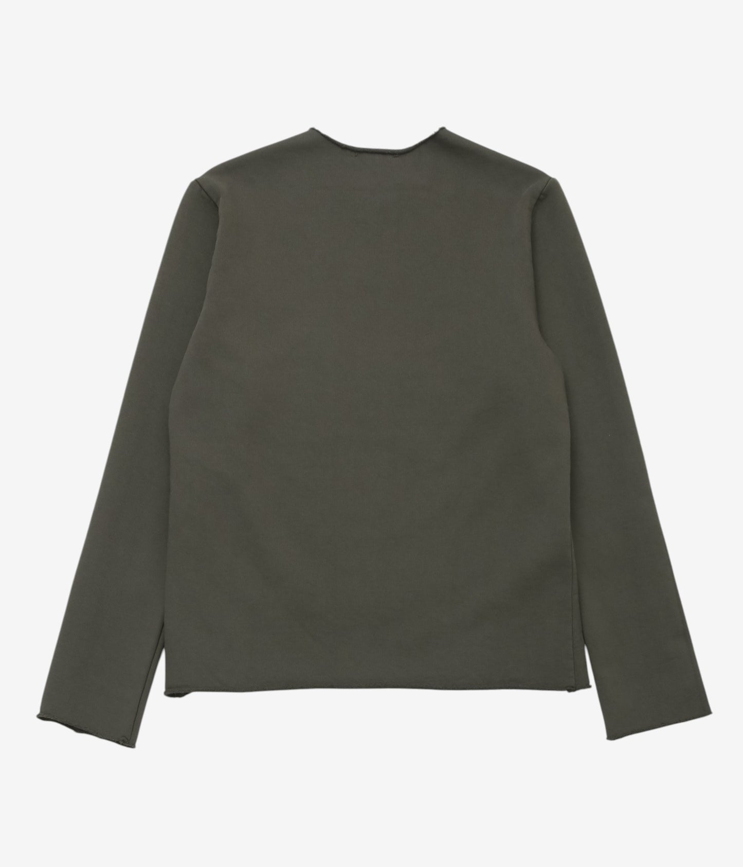 GABRIELA COLL GARMENTS ''NO.317 FLEECE TOP'' (DARK GREEN)