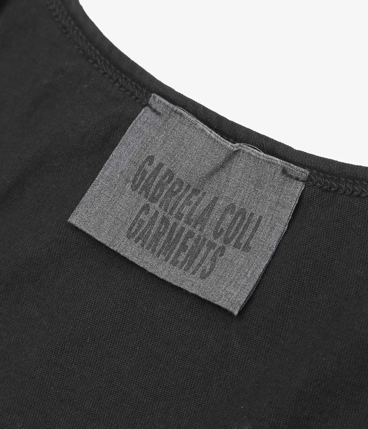 GABRIELA COLL GARMENTS ''NO.326 ORGANIC COTTON TANK TOP'' (BLACK