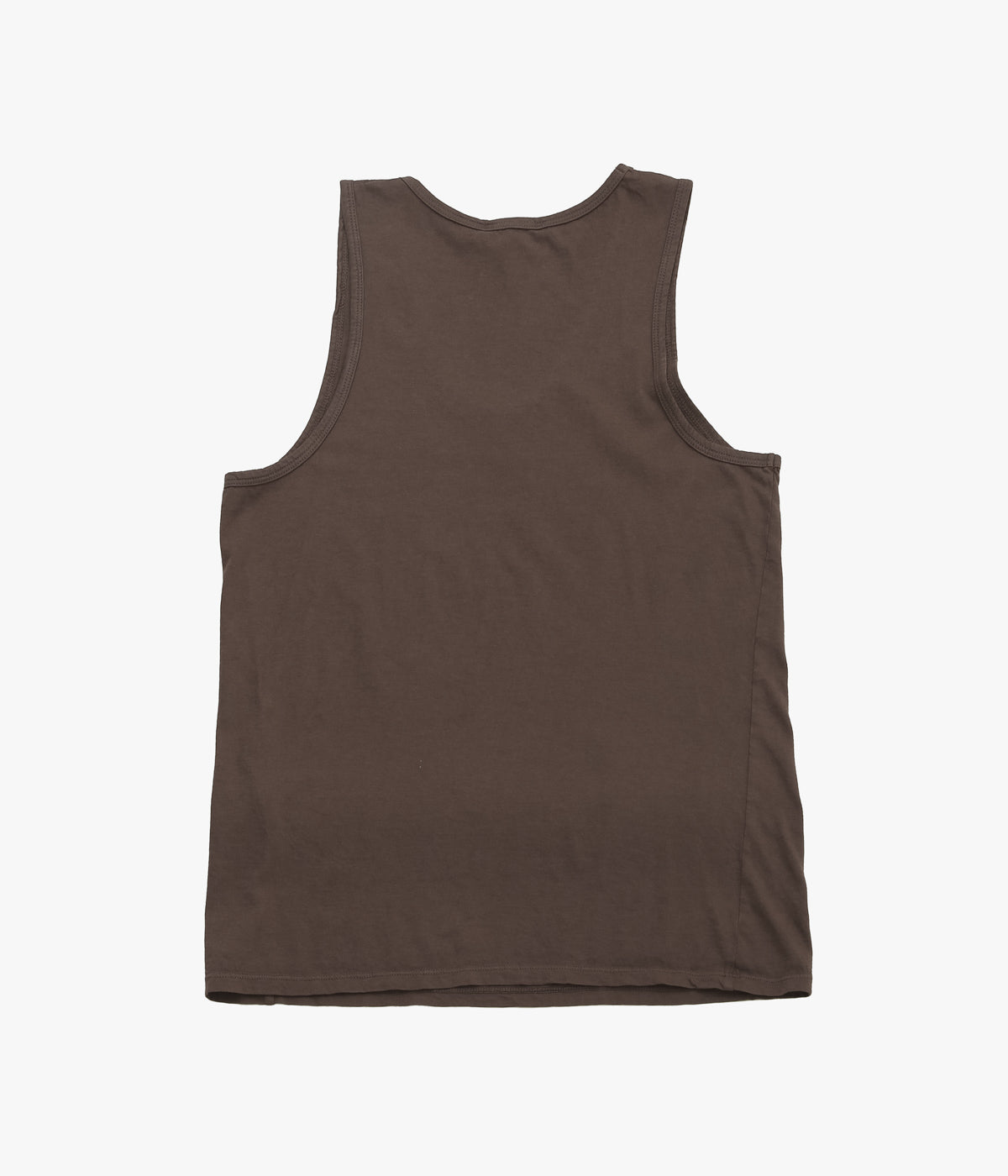 GABRIELA COLL GARMENTS ''NO.326 ORGANIC COTTON TANK TOP'' (BROWN)