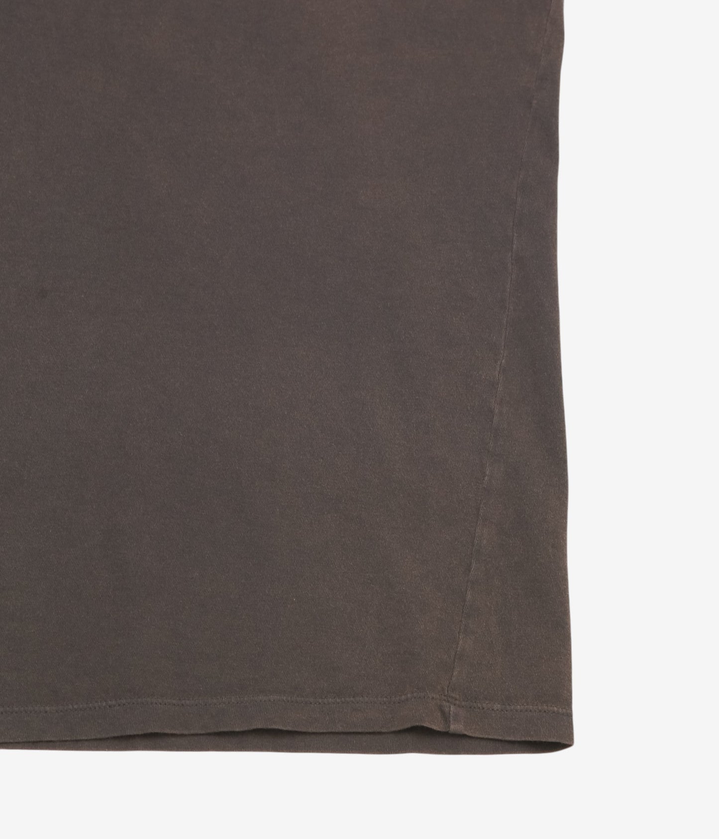 GABRIELA COLL GARMENTS ''NO.33 ORGANIC COTTON SLEEVELESS T-SHIRT'' (BROWN)