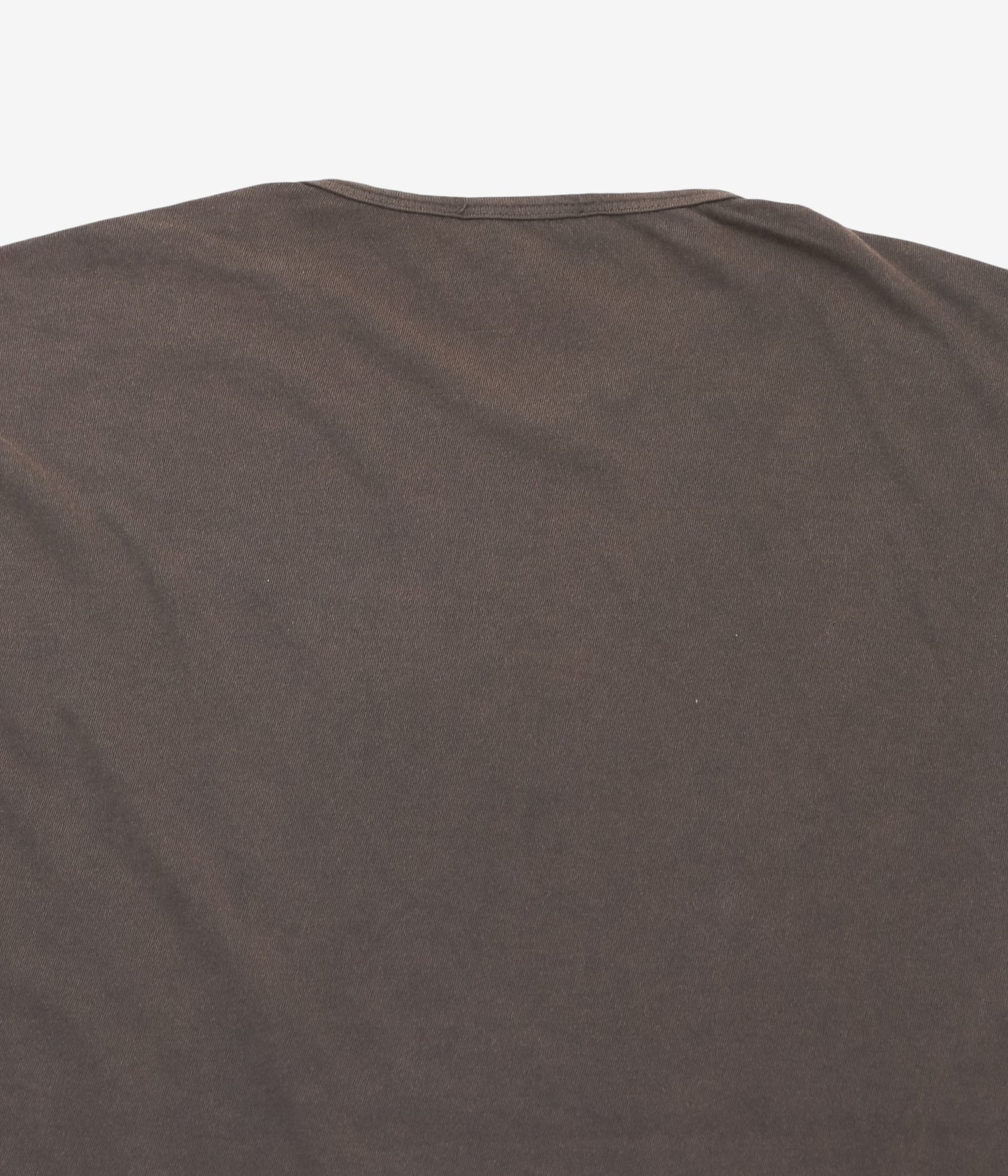 GABRIELA COLL GARMENTS ''NO.33 ORGANIC COTTON SLEEVELESS T-SHIRT'' (BROWN)