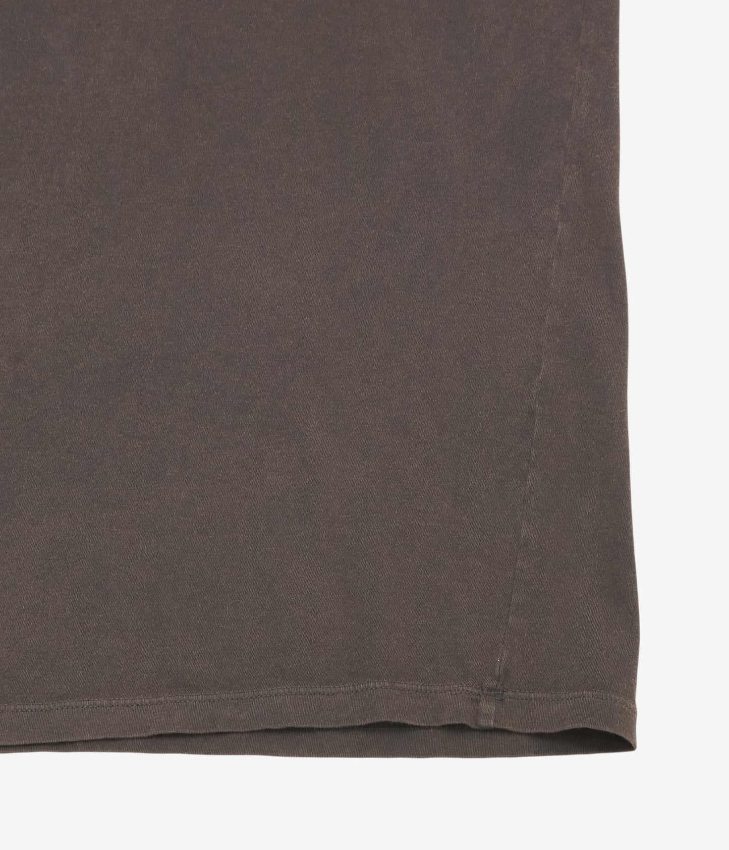 GABRIELA COLL GARMENTS ''NO.33 ORGANIC COTTON SLEEVELESS T-SHIRT'' (BROWN)